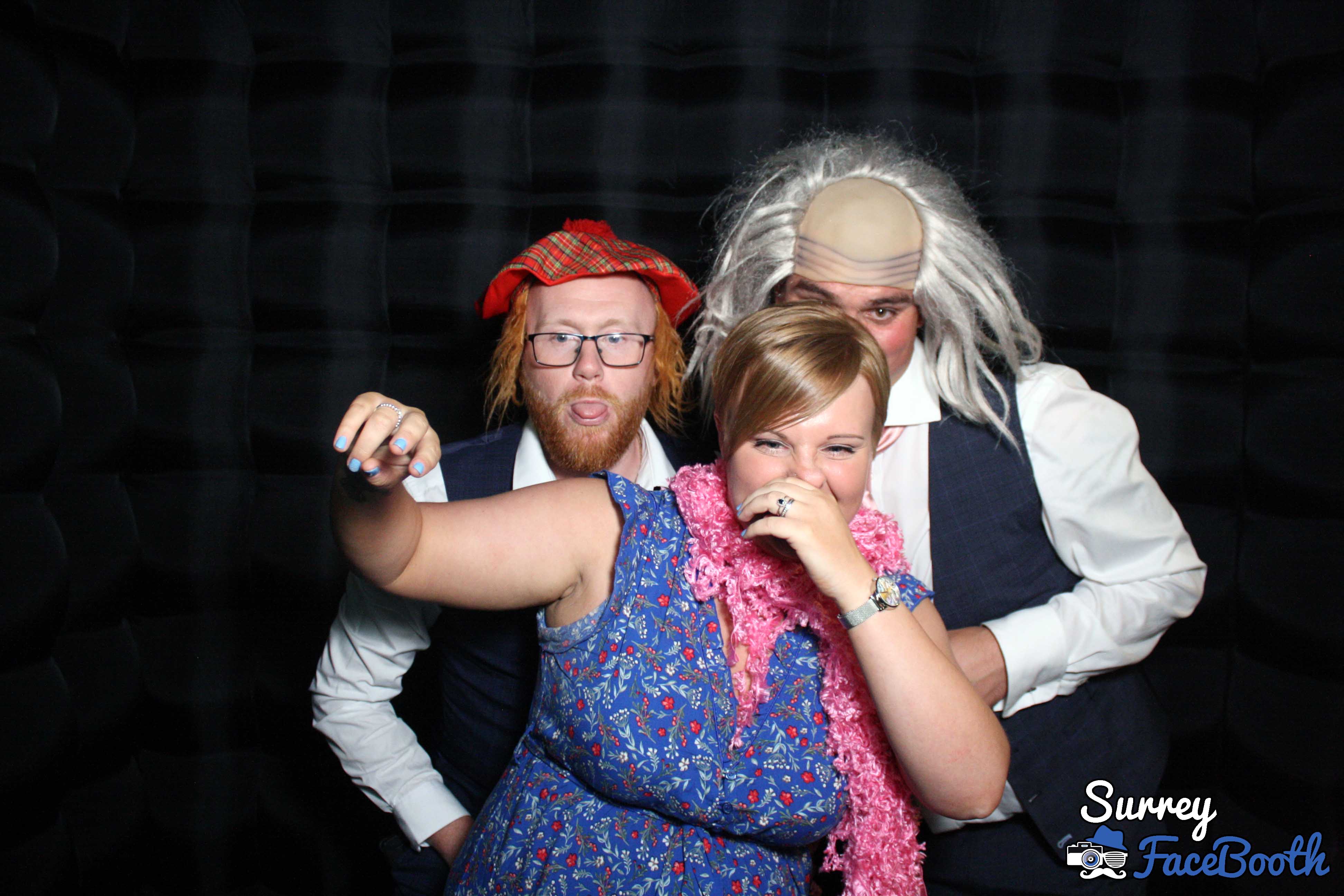 Kelsey & Sam's Wedding | View more photos from the event at galleries.surreyfacebooth.co.uk/u/Surrey-FaceBooth/Kelsey-Sams-Wedding