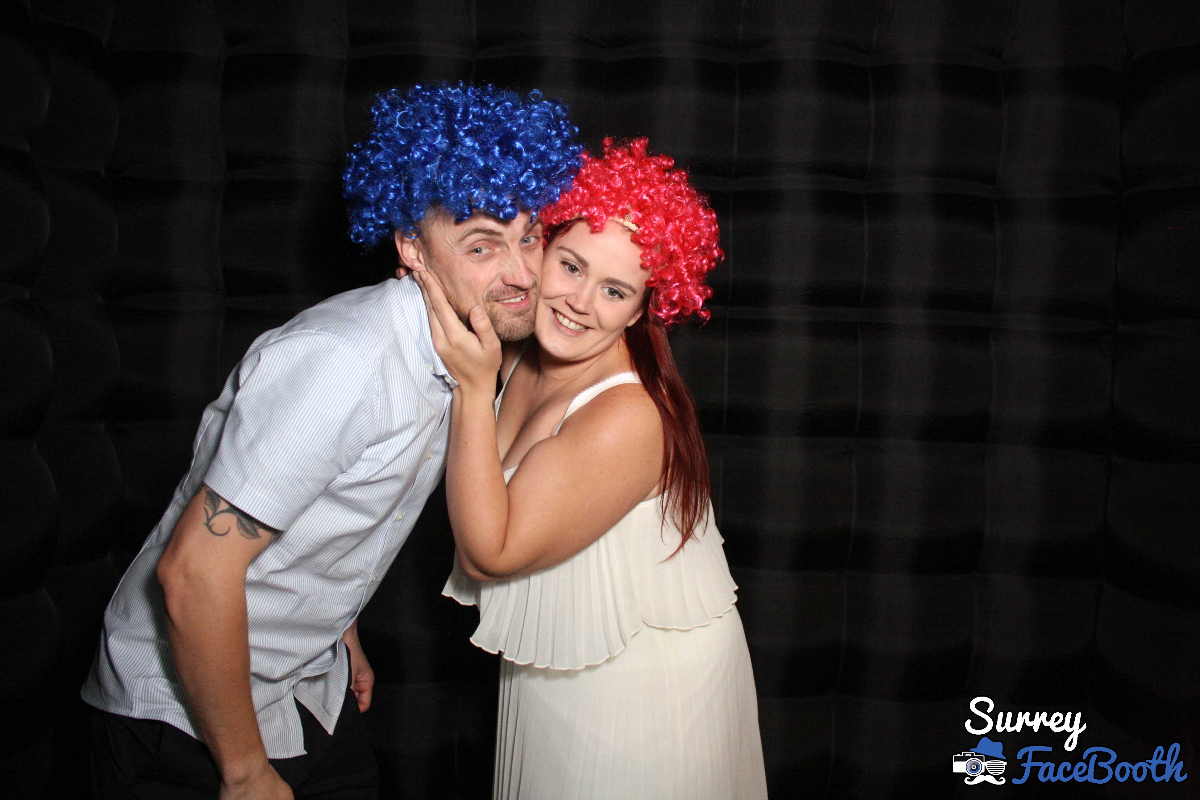 Kelsey & Sam's Wedding | View more photos from the event at galleries.surreyfacebooth.co.uk/u/Surrey-FaceBooth/Kelsey-Sams-Wedding