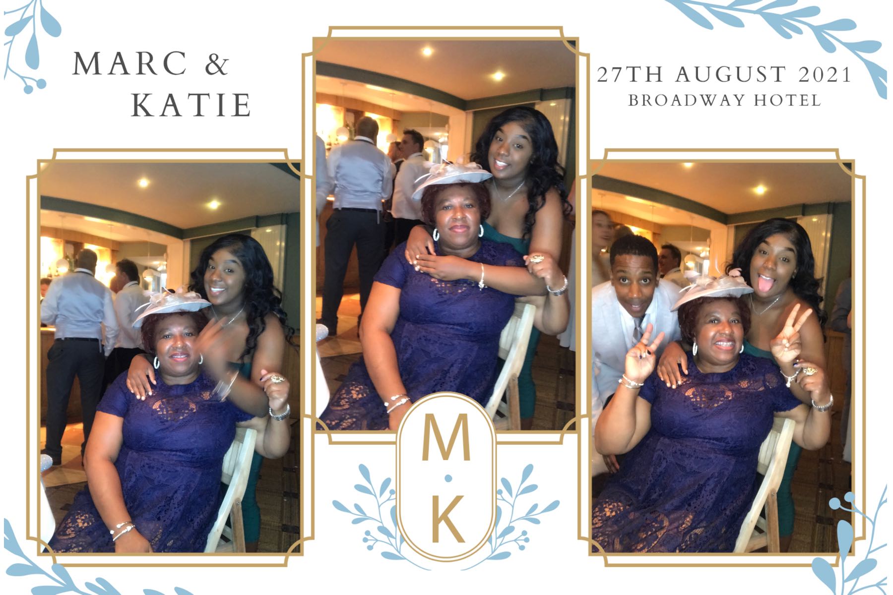 Marc & Katie's Wedding | View more photos from the event at galleries.surreyfacebooth.co.uk/u/Surrey-FaceBooth/Marc-Katies-Wedding
