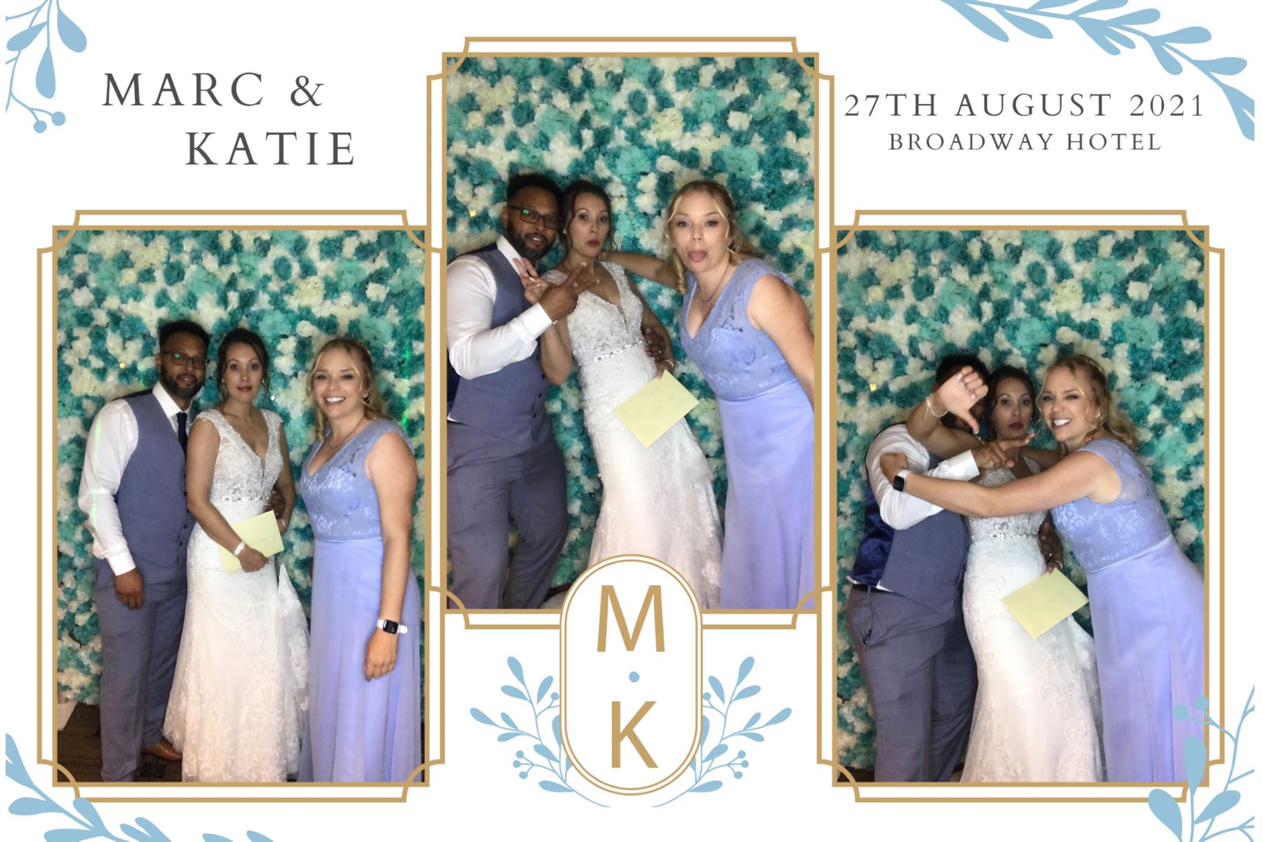 Marc & Katie's Wedding | View more photos from the event at galleries.surreyfacebooth.co.uk/u/Surrey-FaceBooth/Marc-Katies-Wedding