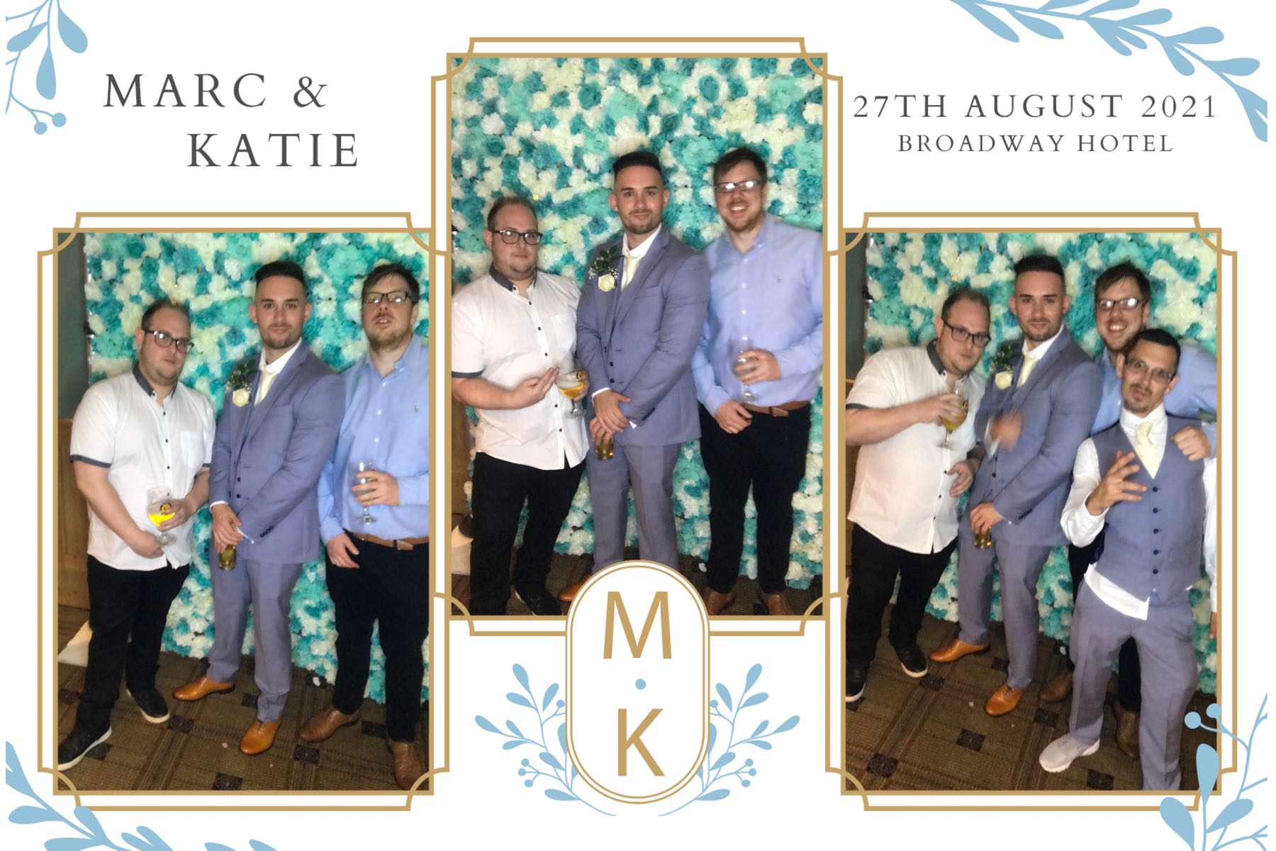 Marc & Katie's Wedding | View more photos from the event at galleries.surreyfacebooth.co.uk/u/Surrey-FaceBooth/Marc-Katies-Wedding