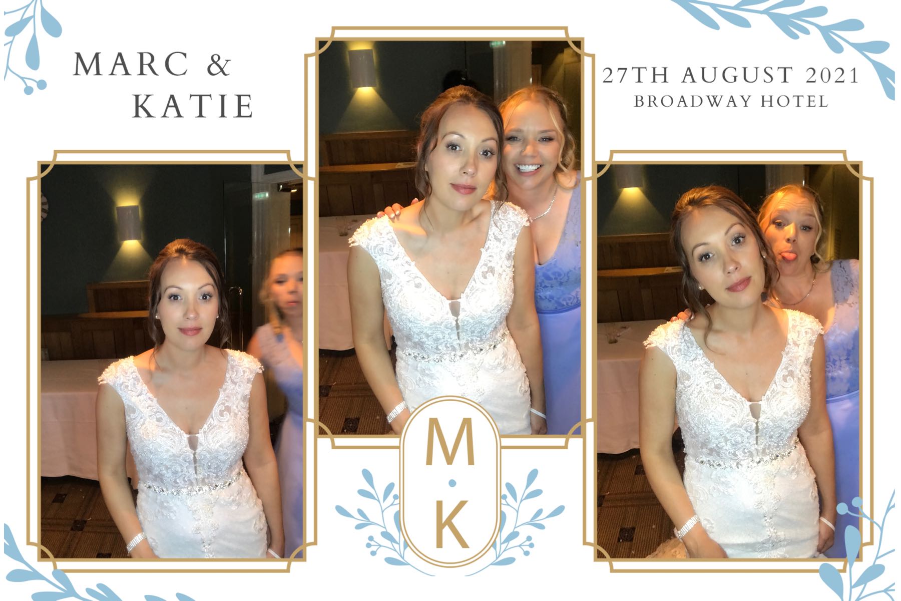 Marc & Katie's Wedding | View more photos from the event at galleries.surreyfacebooth.co.uk/u/Surrey-FaceBooth/Marc-Katies-Wedding