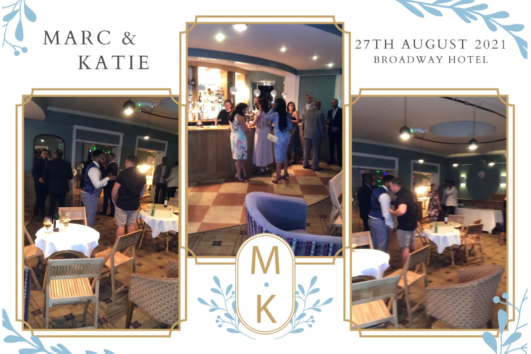 Marc & Katie's Wedding | View more photos from the event at galleries.surreyfacebooth.co.uk/u/Surrey-FaceBooth/Marc-Katies-Wedding