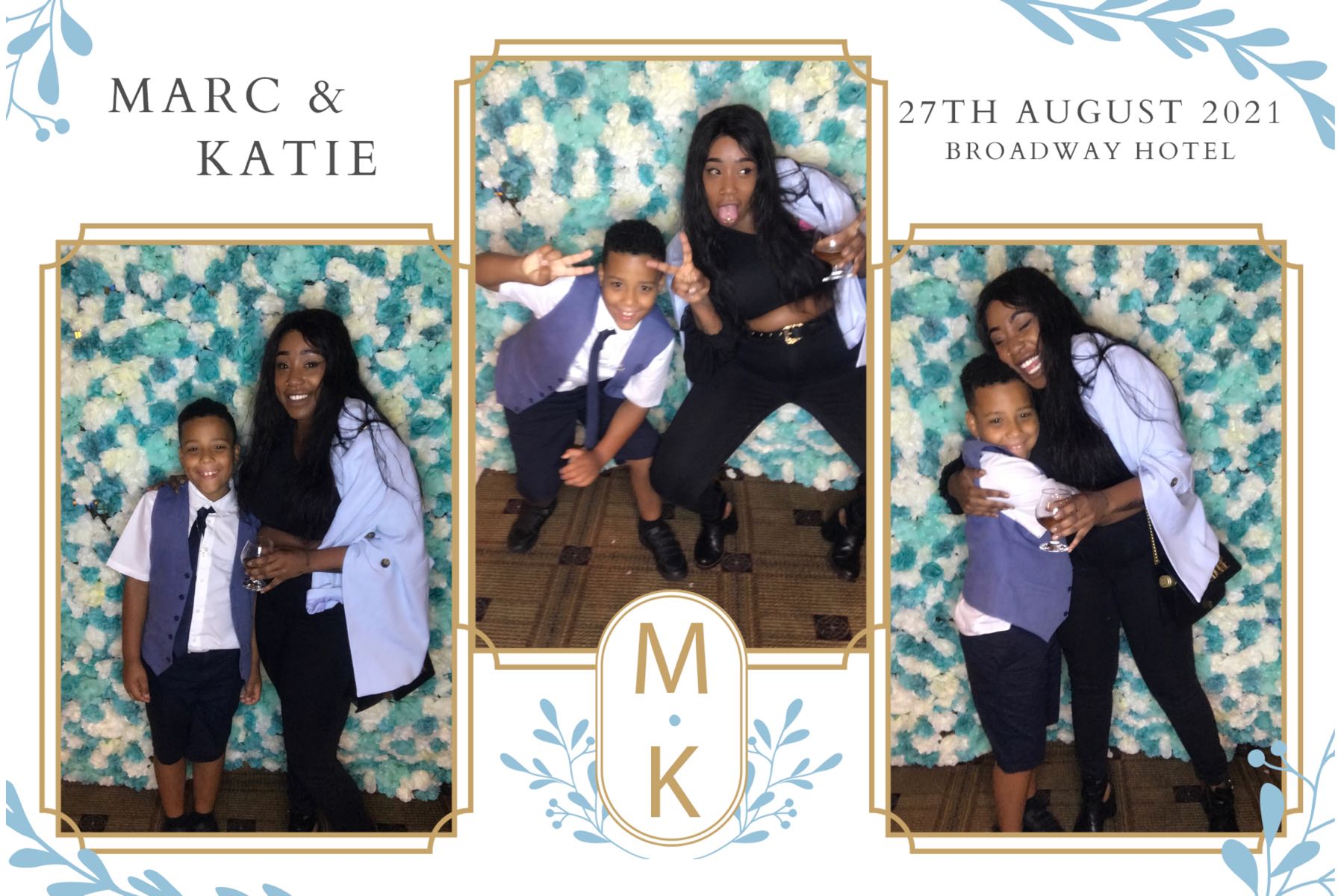Marc & Katie's Wedding | View more photos from the event at galleries.surreyfacebooth.co.uk/u/Surrey-FaceBooth/Marc-Katies-Wedding