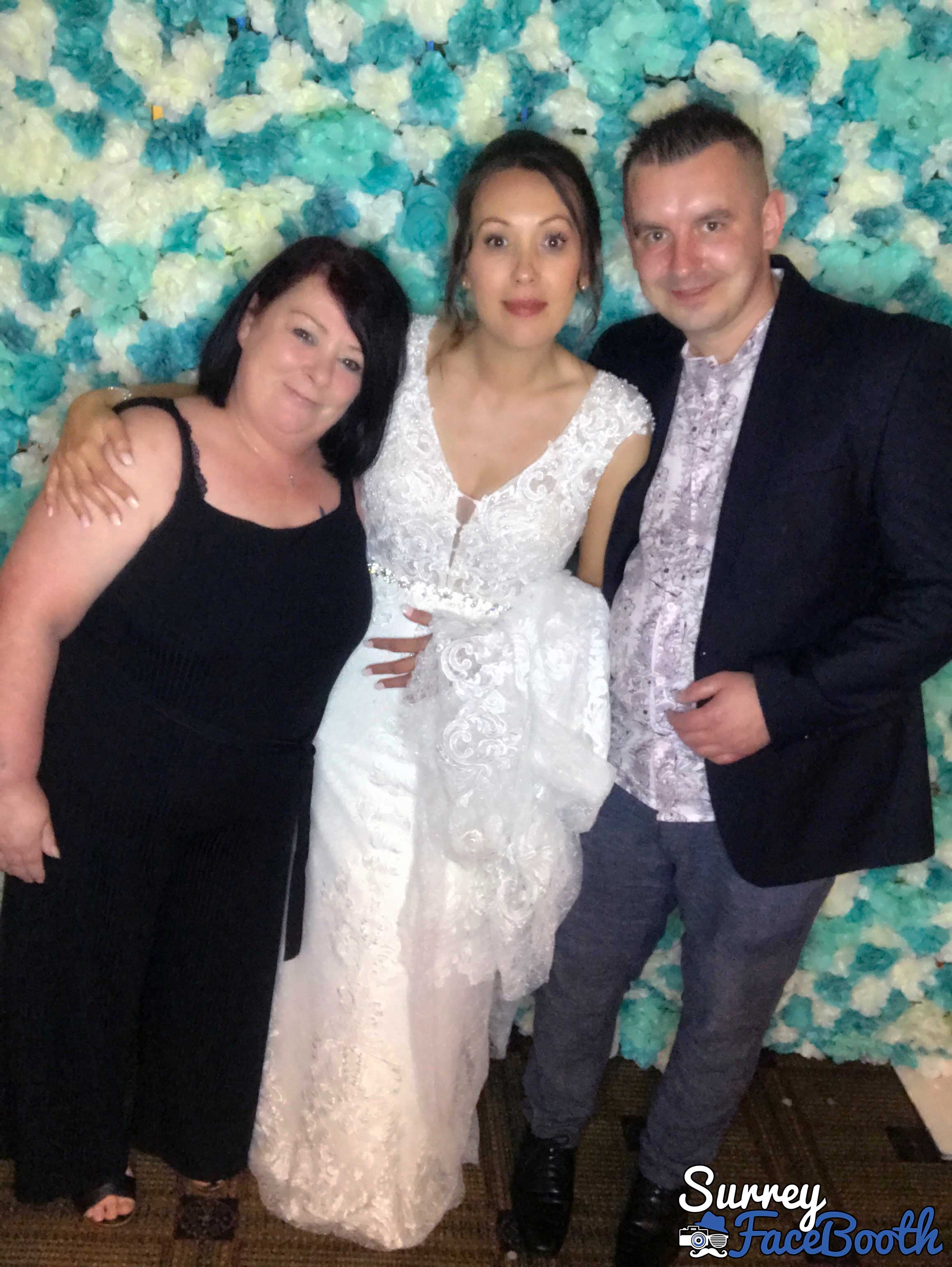 Marc & Katie's Wedding | View more photos from the event at galleries.surreyfacebooth.co.uk/u/Surrey-FaceBooth/Marc-Katies-Wedding