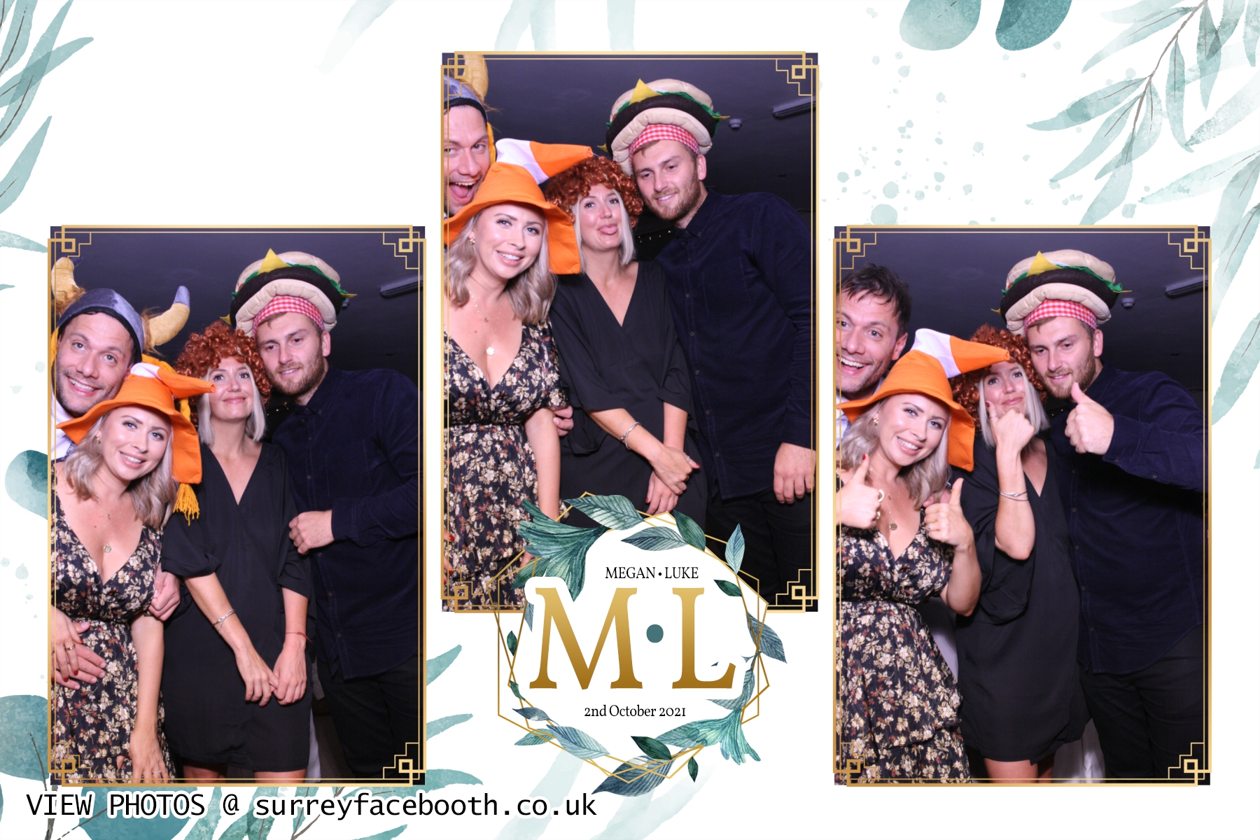 Megan & Luke's Wedding | View more photos from the event at galleries.surreyfacebooth.co.uk/u/Surrey-FaceBooth/Megan-Lukes-Wedding