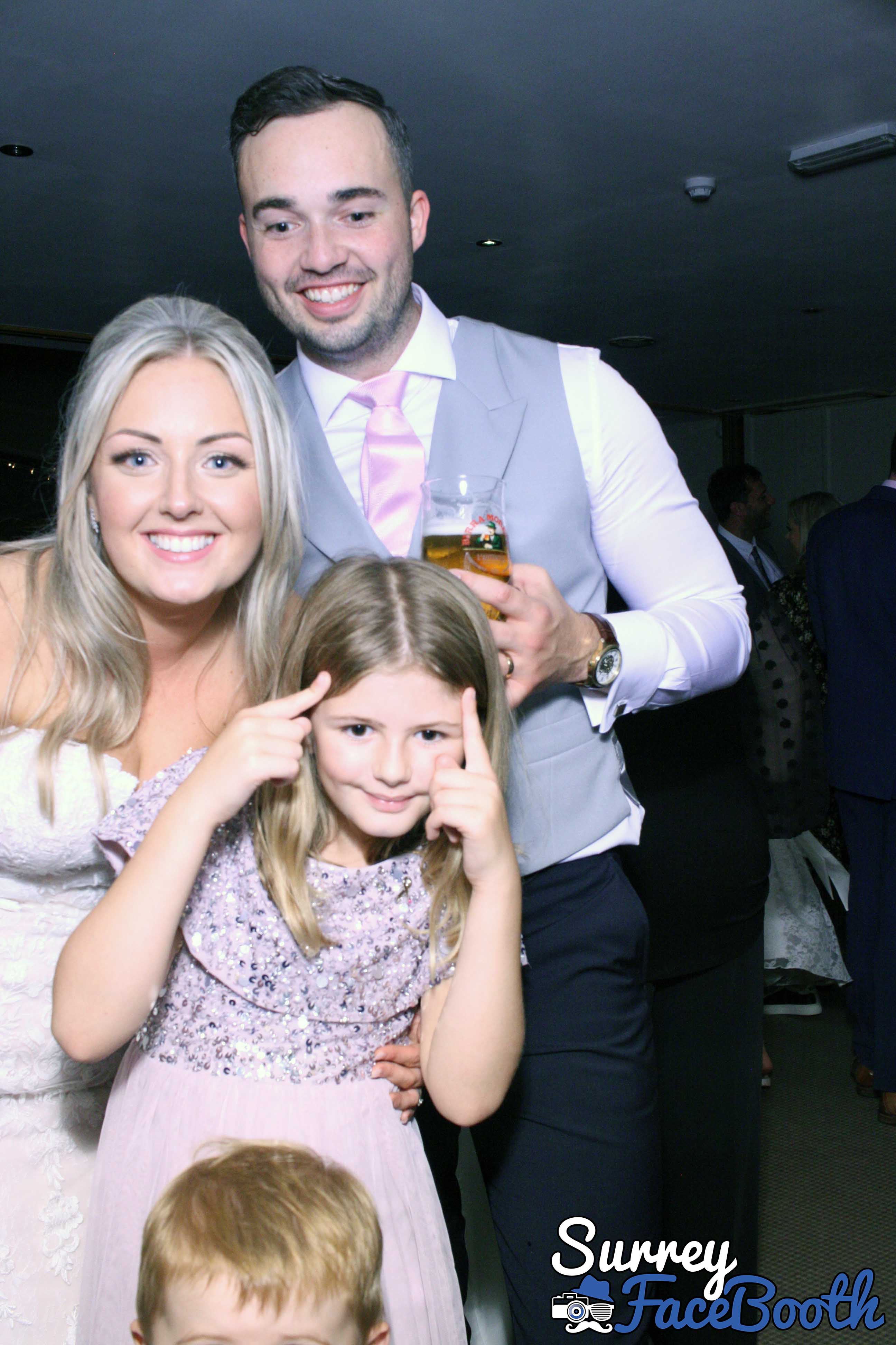 Megan & Luke's Wedding | View more photos from the event at galleries.surreyfacebooth.co.uk/u/Surrey-FaceBooth/Megan-Lukes-Wedding
