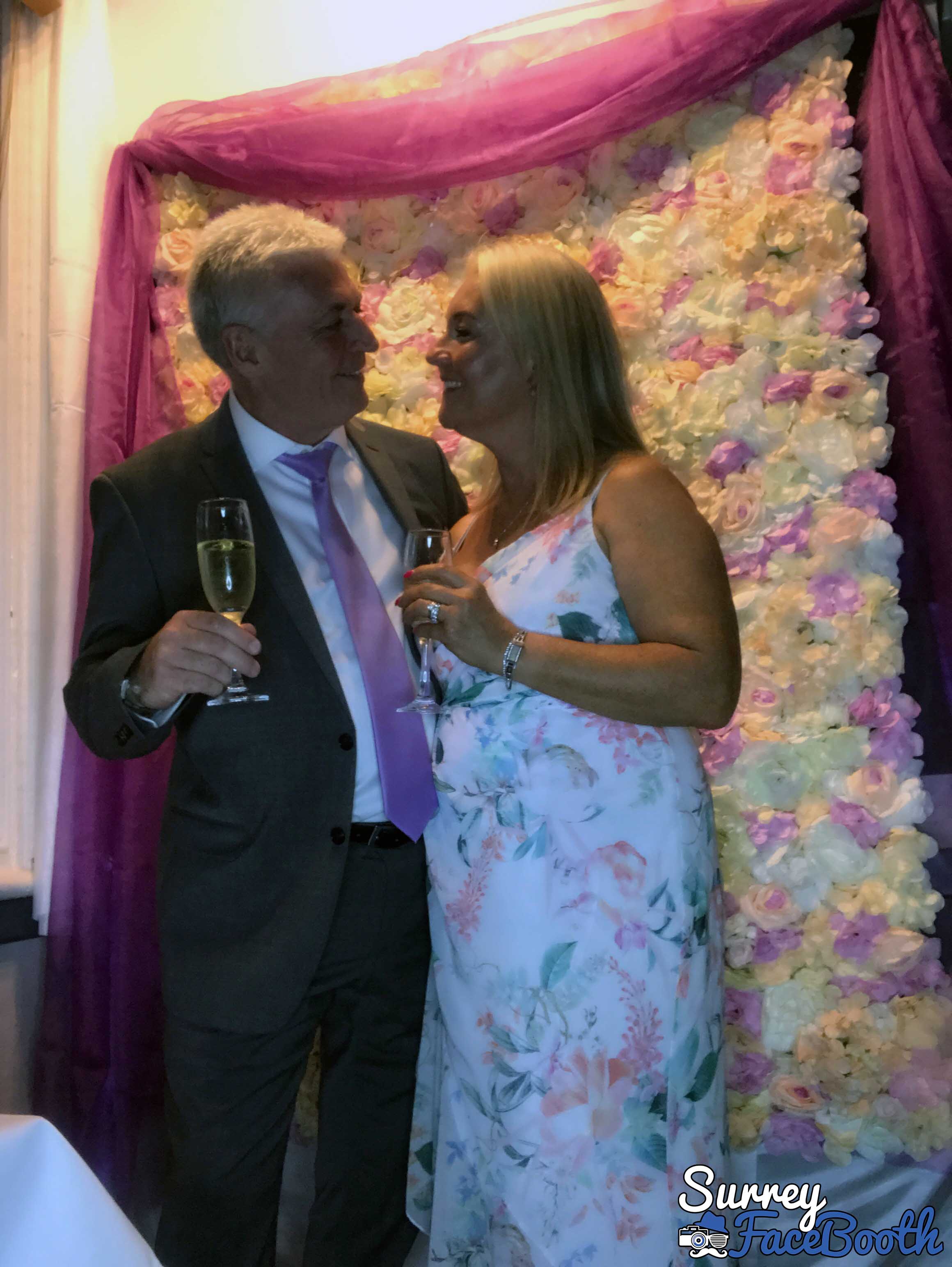 Sara & Cameron's Wedding Reception | View more photos from the event at galleries.surreyfacebooth.co.uk/u/Surrey-FaceBooth/Sara-Camerons-Wedding-Reception
