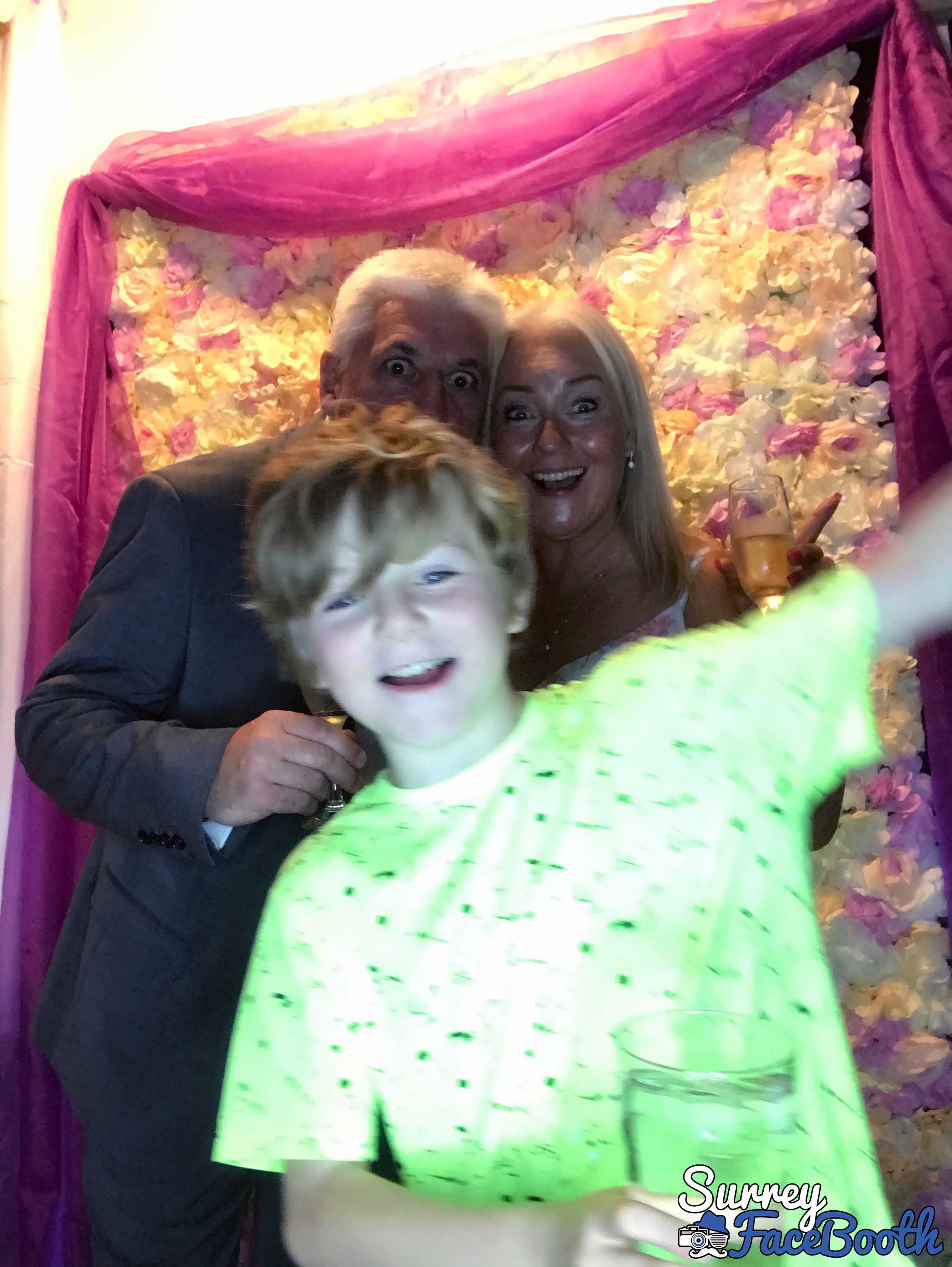 Sara & Cameron's Wedding Reception | View more photos from the event at galleries.surreyfacebooth.co.uk/u/Surrey-FaceBooth/Sara-Camerons-Wedding-Reception
