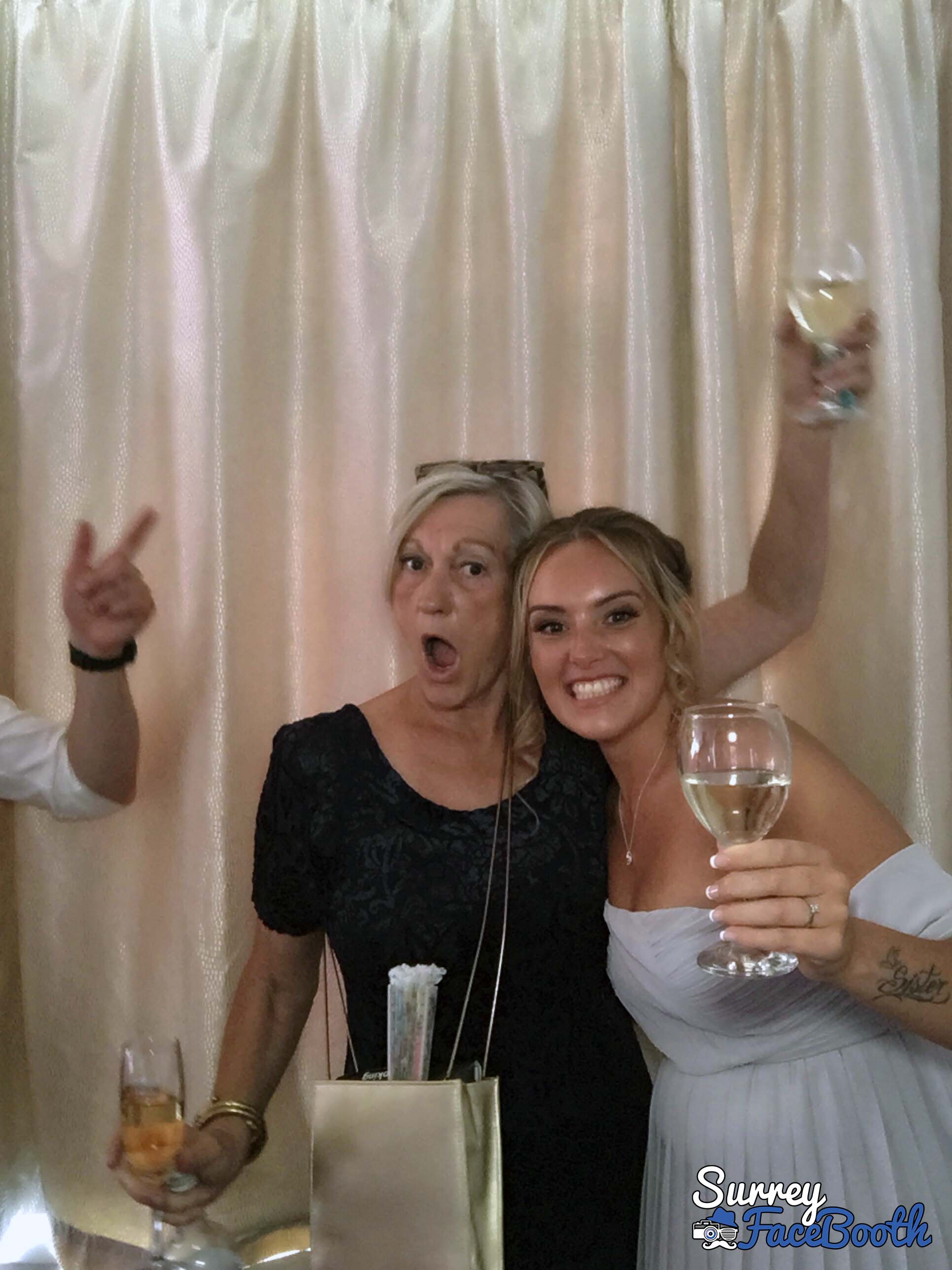Danielle & Gavin's Wedding | View more photos from the event at galleries.surreyfacebooth.co.uk/u/Surrey-FaceBooth/Danielle-Gavins-Wedding
