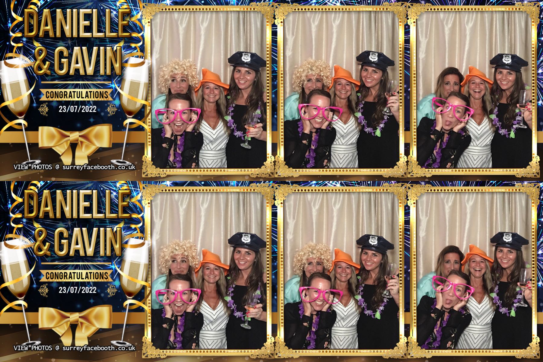 Danielle & Gavin's Wedding | View more photos from the event at galleries.surreyfacebooth.co.uk/u/Surrey-FaceBooth/Danielle-Gavins-Wedding