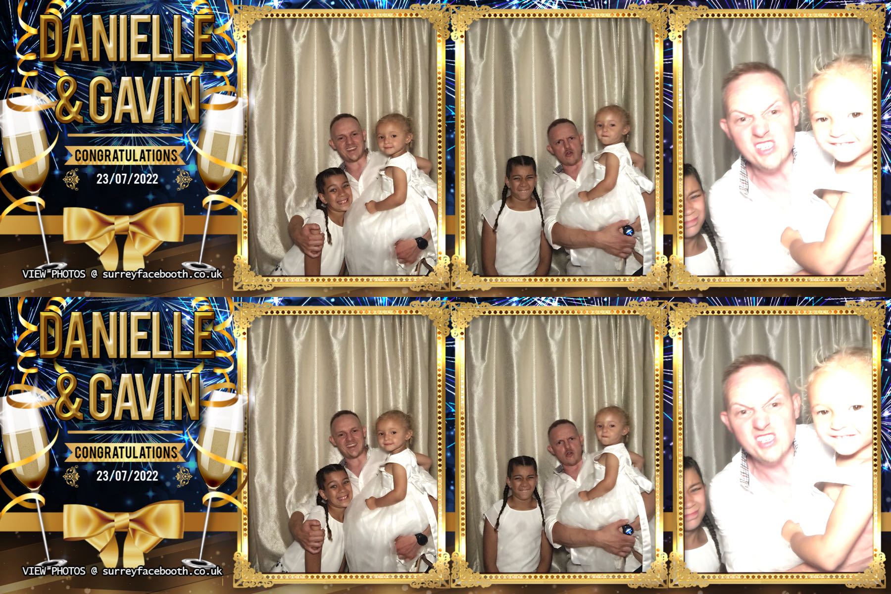 Danielle & Gavin's Wedding | View more photos from the event at galleries.surreyfacebooth.co.uk/u/Surrey-FaceBooth/Danielle-Gavins-Wedding