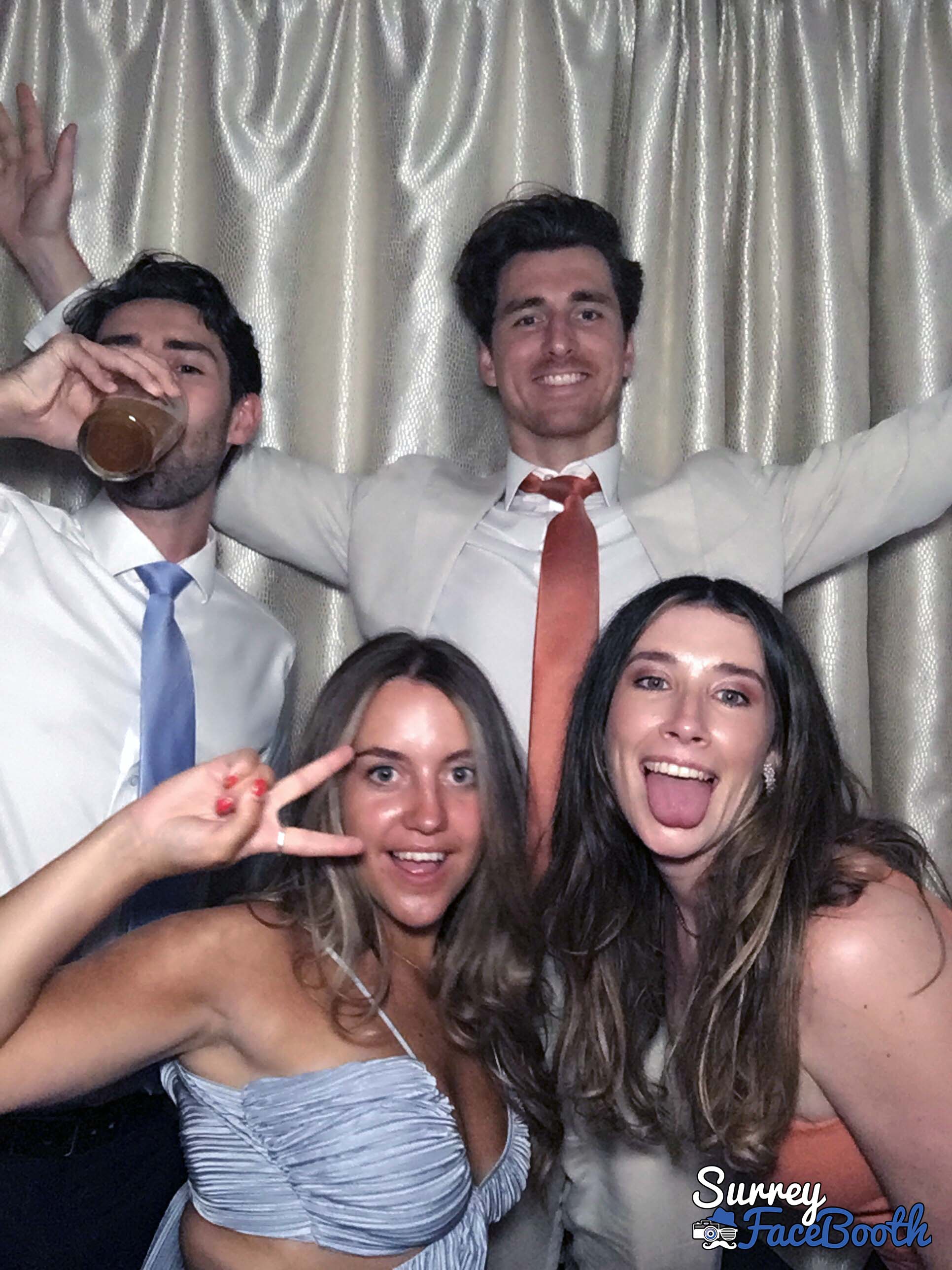 Danielle & Gavin's Wedding | View more photos from the event at galleries.surreyfacebooth.co.uk/u/Surrey-FaceBooth/Danielle-Gavins-Wedding