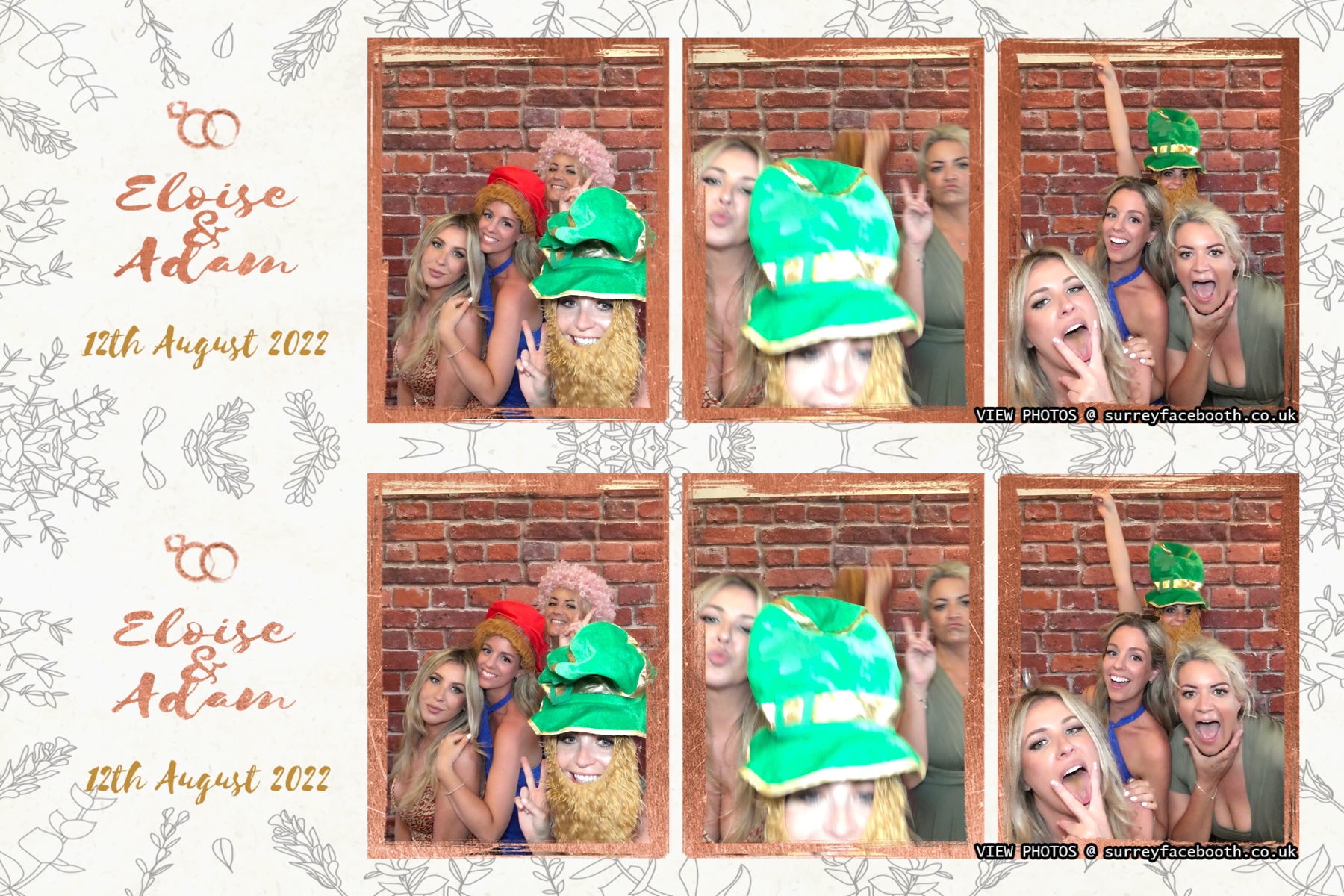 Eloise & Adam's Wedding | View more photos from the event at galleries.surreyfacebooth.co.uk/u/Surrey-FaceBooth/Eloise-Adams-Wedding