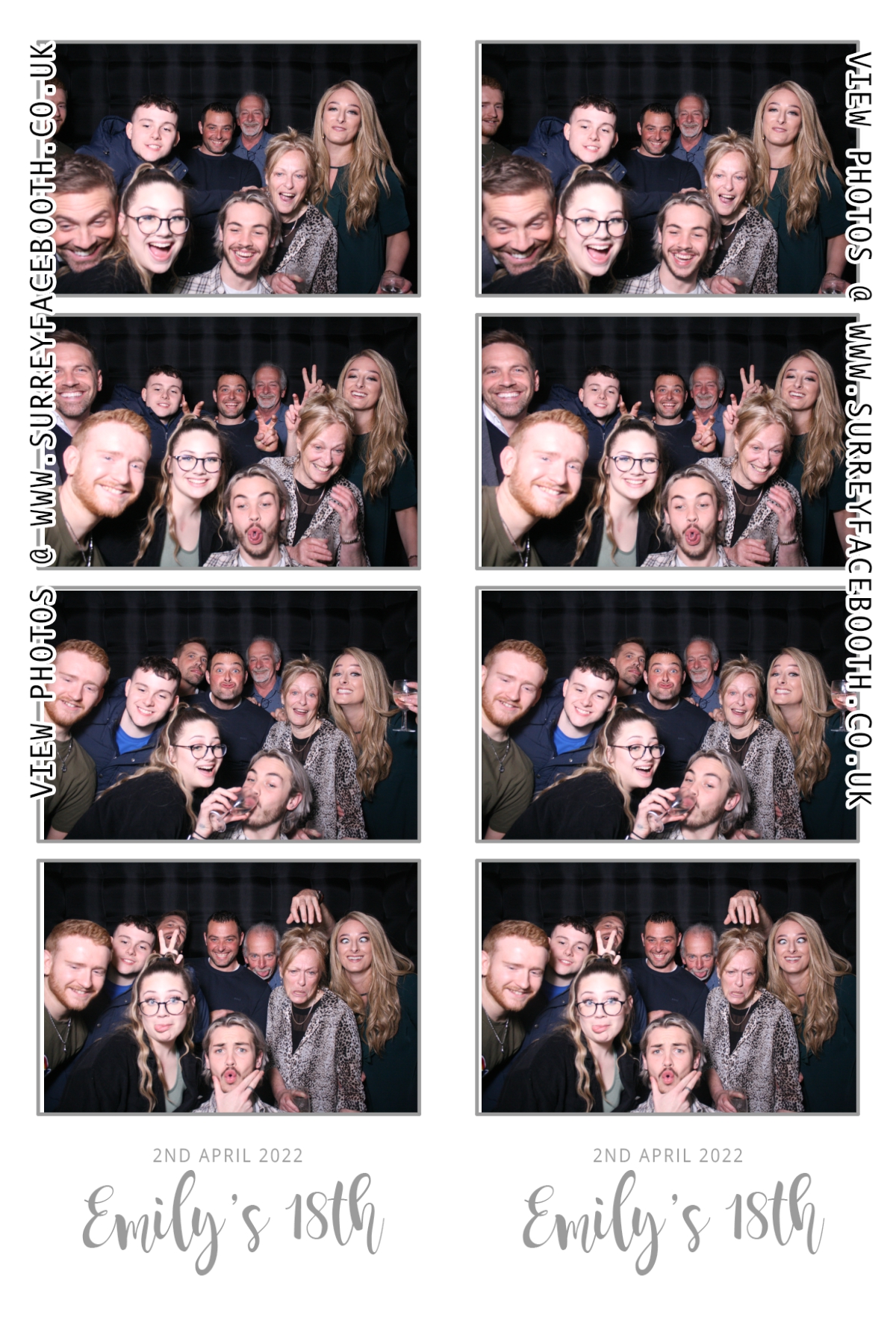 Emily's 18th Birthday Party | View more photos from the event at galleries.surreyfacebooth.co.uk/u/Surrey-FaceBooth/Emilys-18th-Birthday-Party