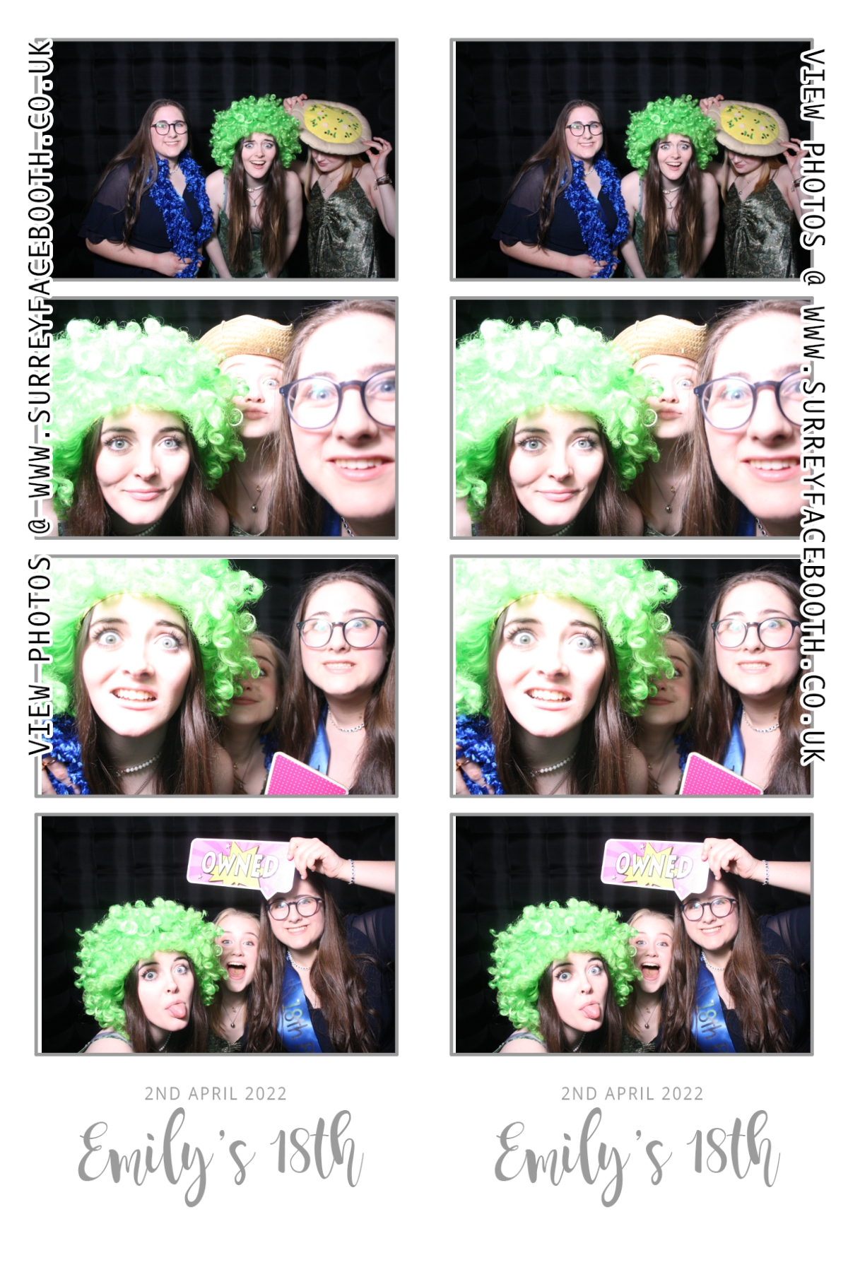 Emily's 18th Birthday Party | View more photos from the event at galleries.surreyfacebooth.co.uk/u/Surrey-FaceBooth/Emilys-18th-Birthday-Party