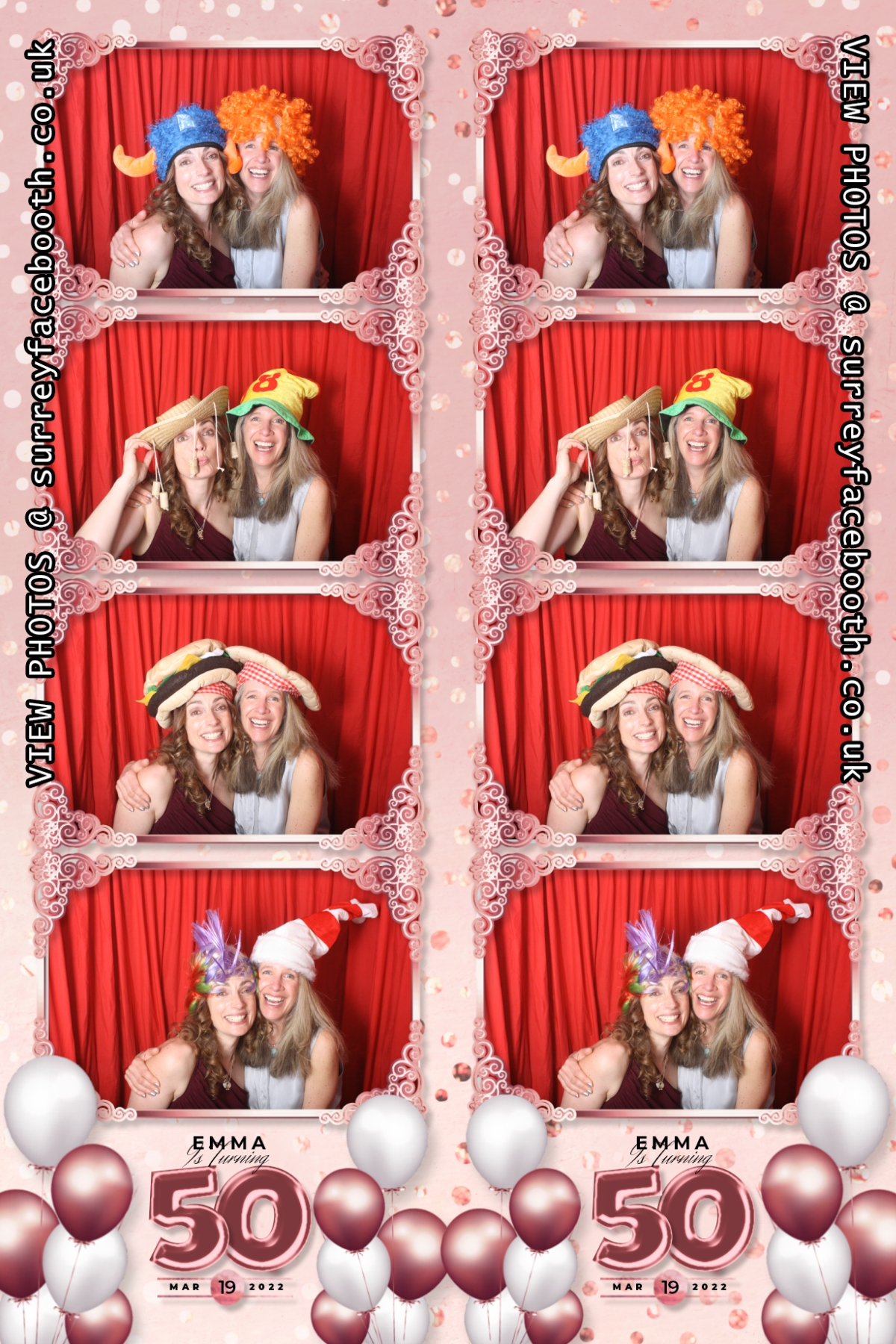 Emmas 50th Birthday | View more photos from the event at galleries.surreyfacebooth.co.uk/u/Surrey-FaceBooth/Emmas-50th-Birthday