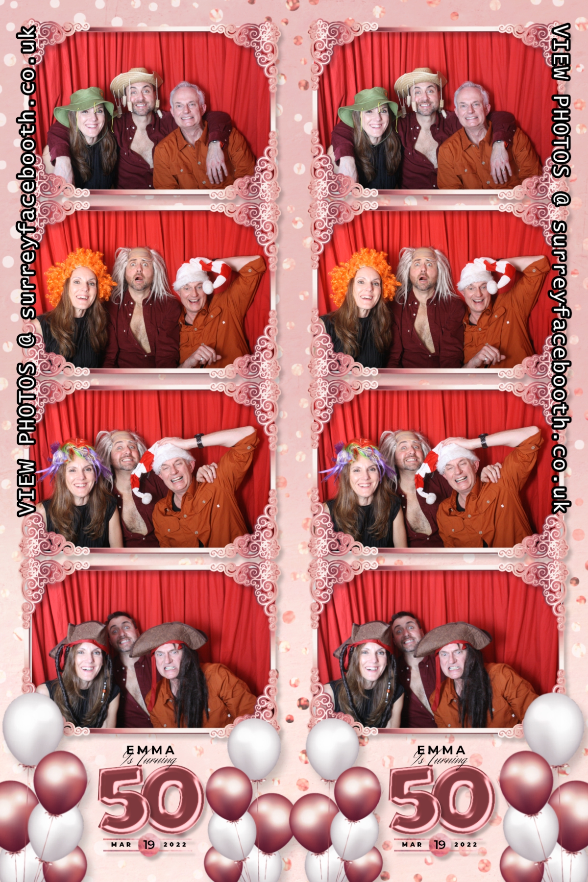 Emmas 50th Birthday | View more photos from the event at galleries.surreyfacebooth.co.uk/u/Surrey-FaceBooth/Emmas-50th-Birthday