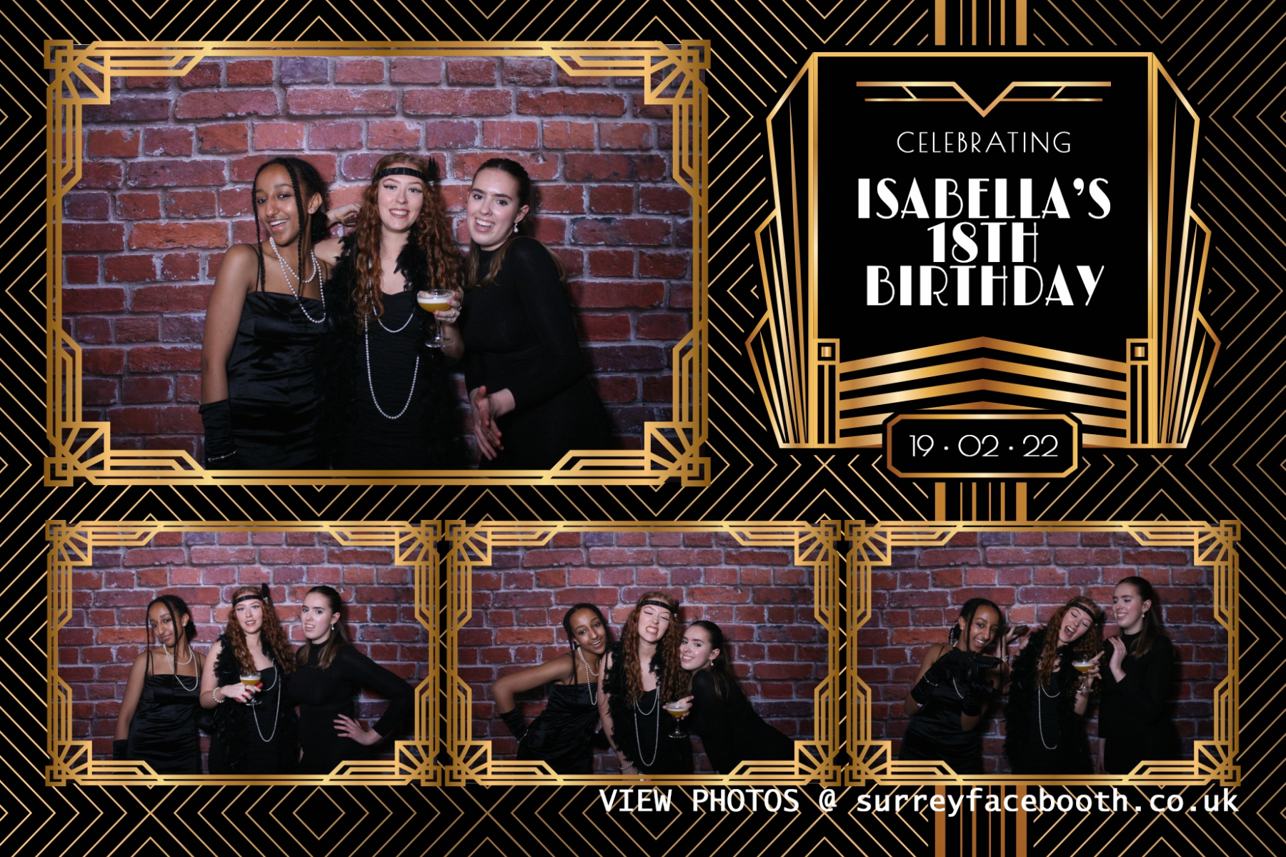 Isabella's 18th Birthday | View more photos from the event at galleries.surreyfacebooth.co.uk/u/Surrey-FaceBooth/Isabellas-18th-Birthday