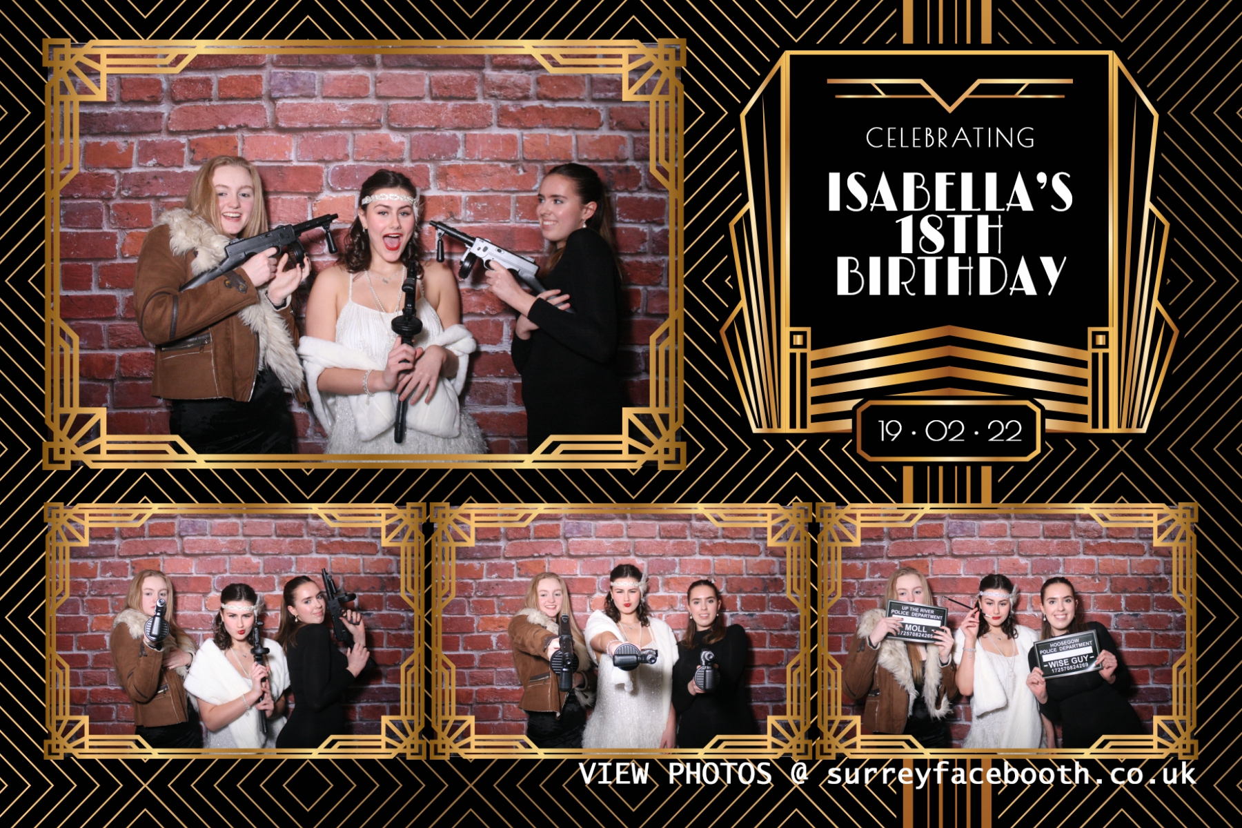 Isabella's 18th Birthday | View more photos from the event at galleries.surreyfacebooth.co.uk/u/Surrey-FaceBooth/Isabellas-18th-Birthday
