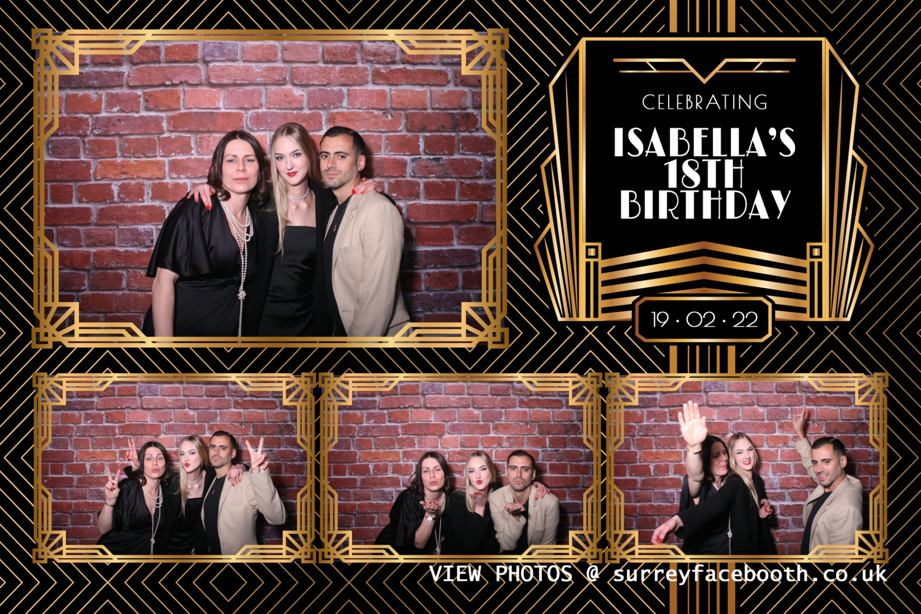 Isabella's 18th Birthday | View more photos from the event at galleries.surreyfacebooth.co.uk/u/Surrey-FaceBooth/Isabellas-18th-Birthday