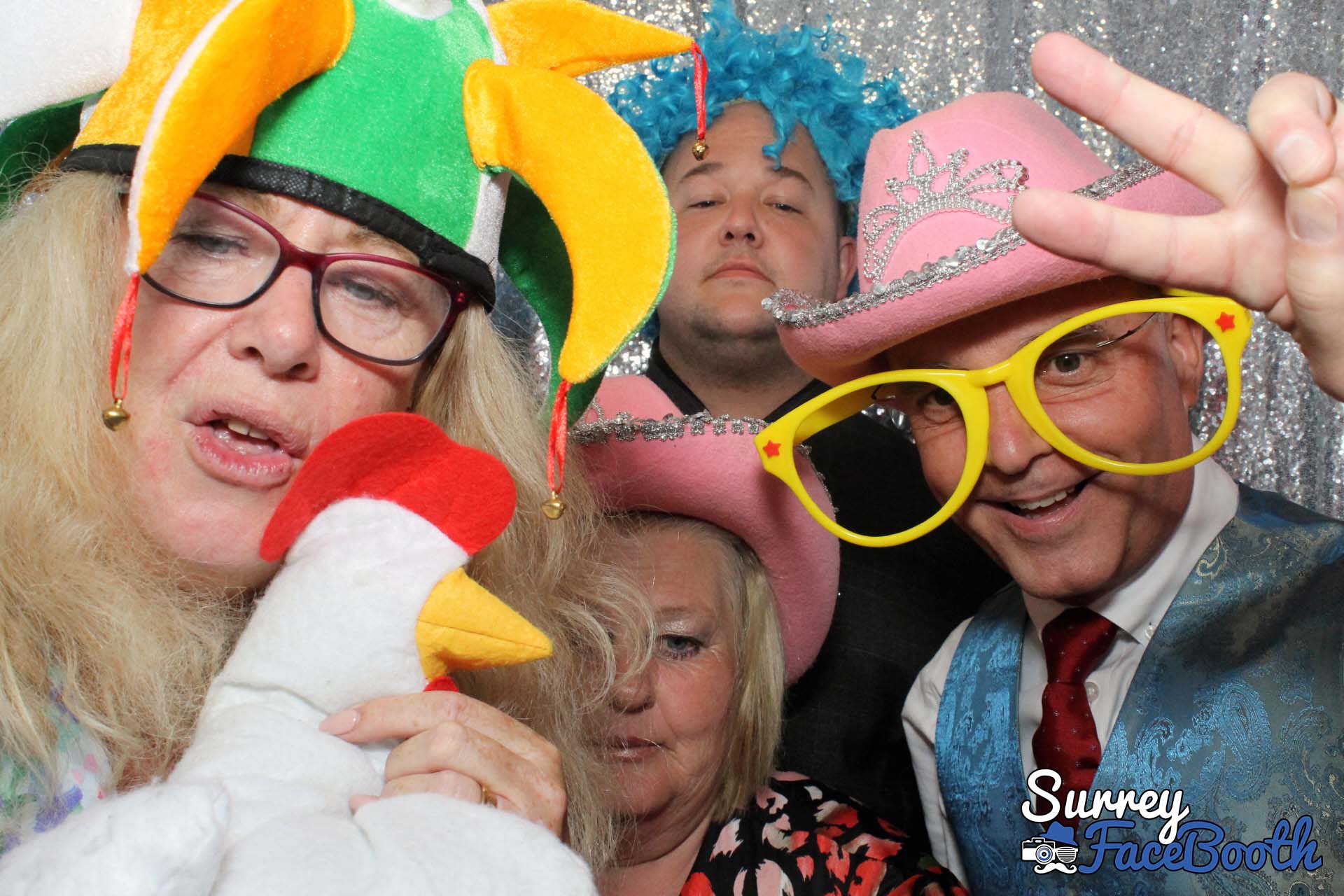 Jack & Jennifer's Wedding | View more photos from the event at galleries.surreyfacebooth.co.uk/u/Surrey-FaceBooth/Jack-Jennifers-Wedding