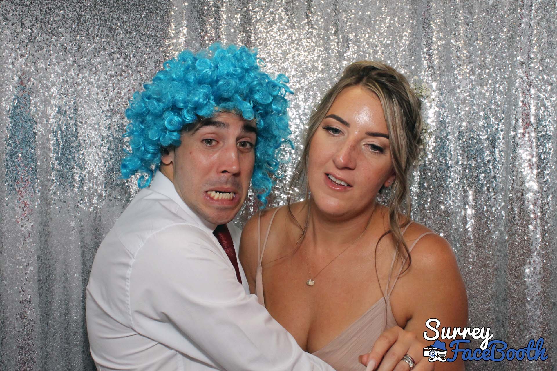 Jack & Jennifer's Wedding | View more photos from the event at galleries.surreyfacebooth.co.uk/u/Surrey-FaceBooth/Jack-Jennifers-Wedding
