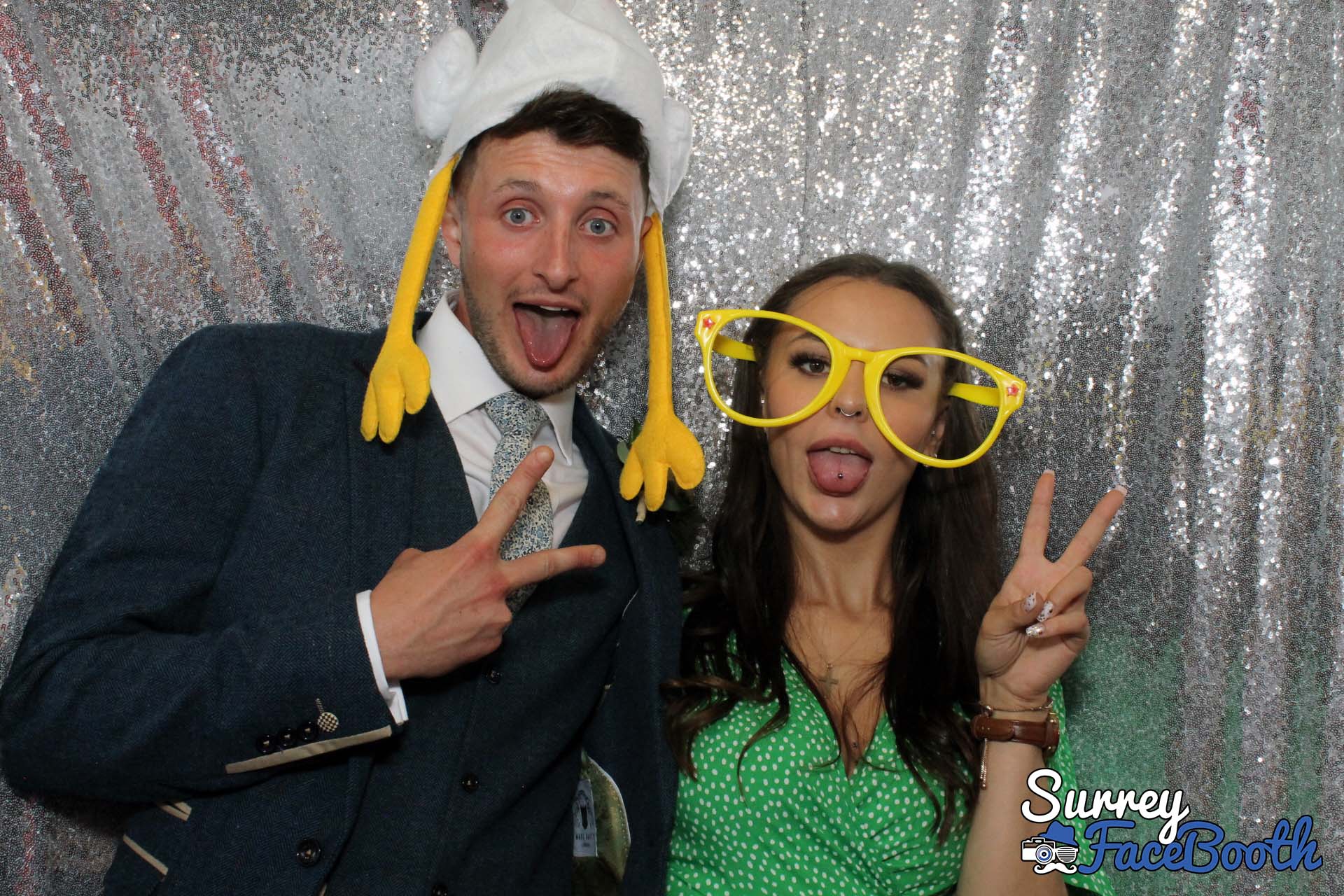 Jack & Jennifer's Wedding | View more photos from the event at galleries.surreyfacebooth.co.uk/u/Surrey-FaceBooth/Jack-Jennifers-Wedding