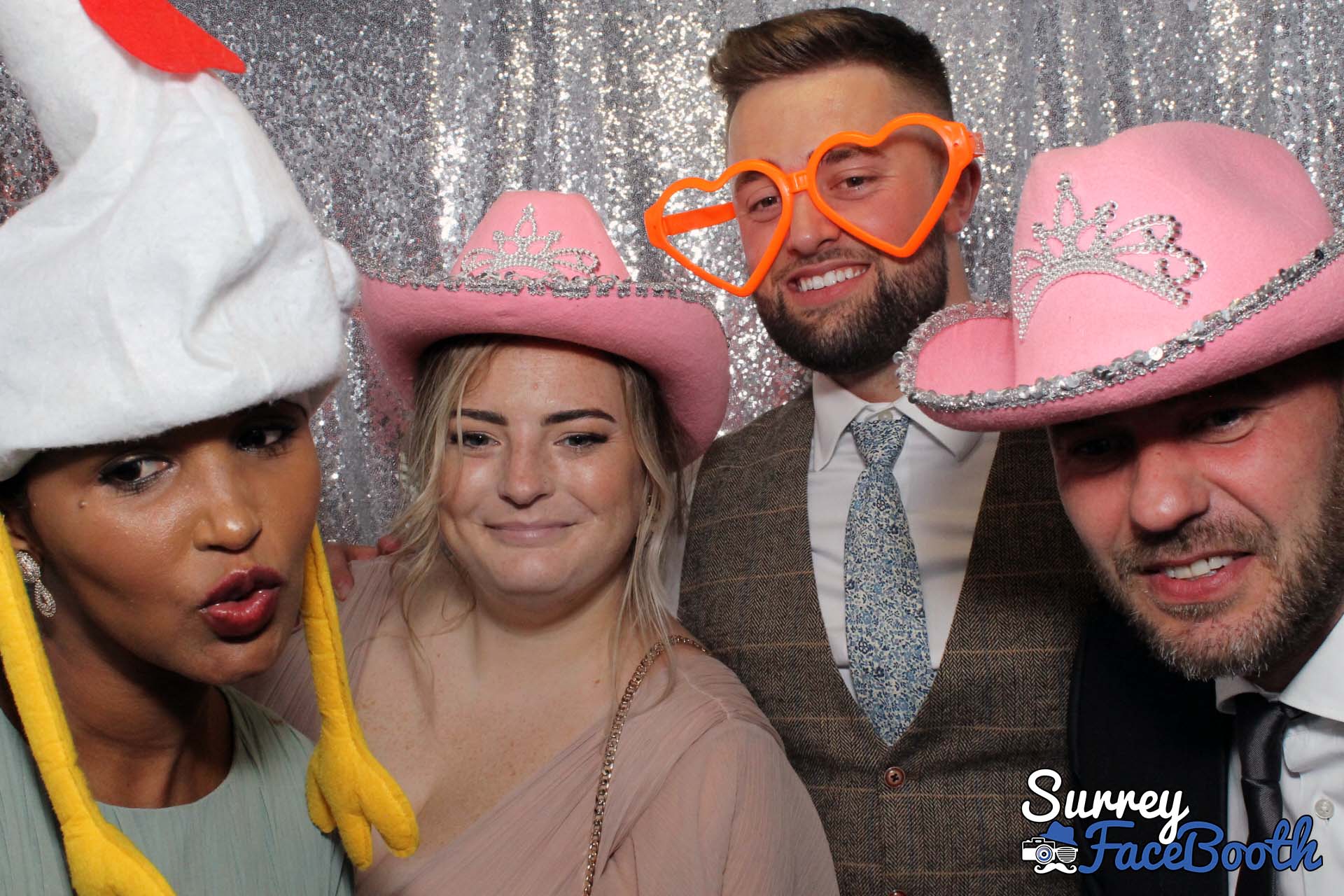 Jack & Jennifer's Wedding | View more photos from the event at galleries.surreyfacebooth.co.uk/u/Surrey-FaceBooth/Jack-Jennifers-Wedding