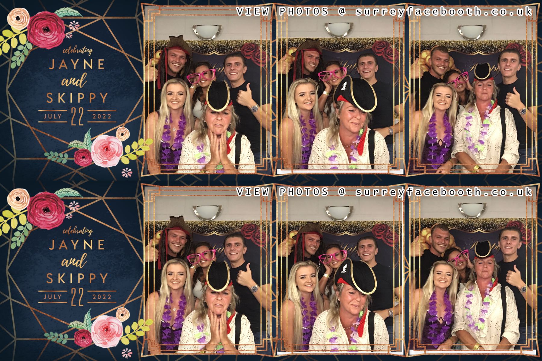 Jayne & Skippy's Birthday | View more photos from the event at galleries.surreyfacebooth.co.uk/u/Surrey-FaceBooth/Jayne-Skippys-Birthday