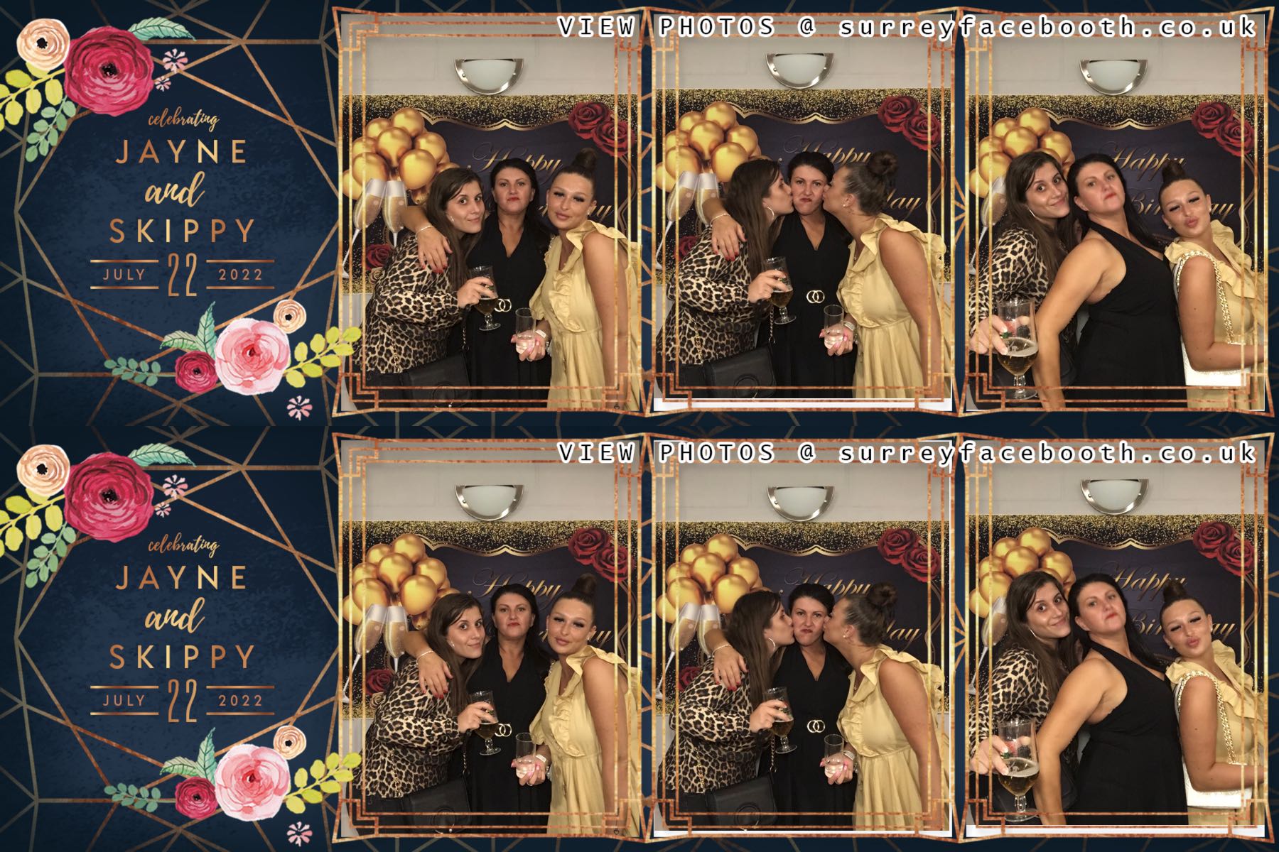 Jayne & Skippy's Birthday | View more photos from the event at galleries.surreyfacebooth.co.uk/u/Surrey-FaceBooth/Jayne-Skippys-Birthday