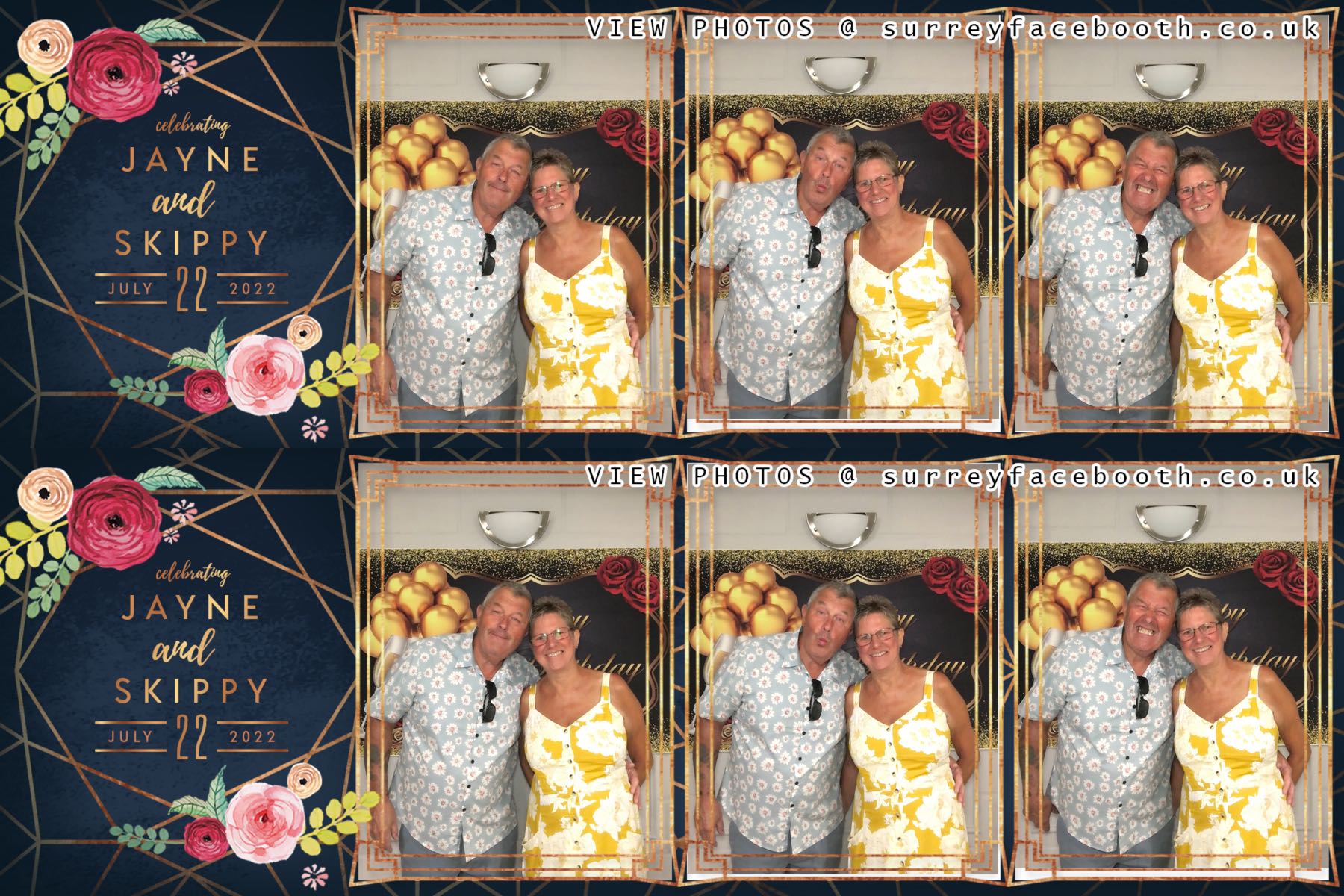 Jayne & Skippy's Birthday | View more photos from the event at galleries.surreyfacebooth.co.uk/u/Surrey-FaceBooth/Jayne-Skippys-Birthday