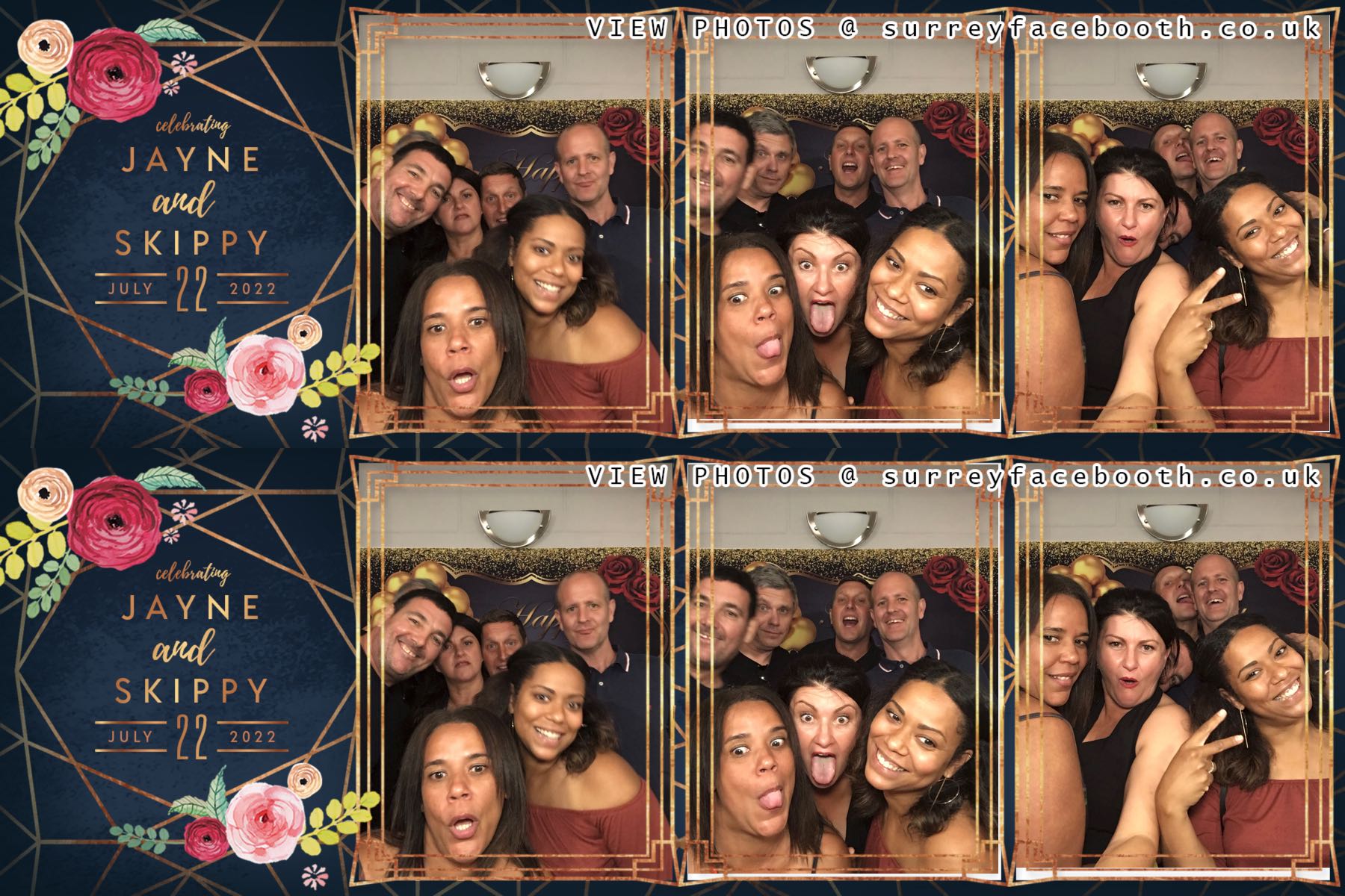 Jayne & Skippy's Birthday | View more photos from the event at galleries.surreyfacebooth.co.uk/u/Surrey-FaceBooth/Jayne-Skippys-Birthday