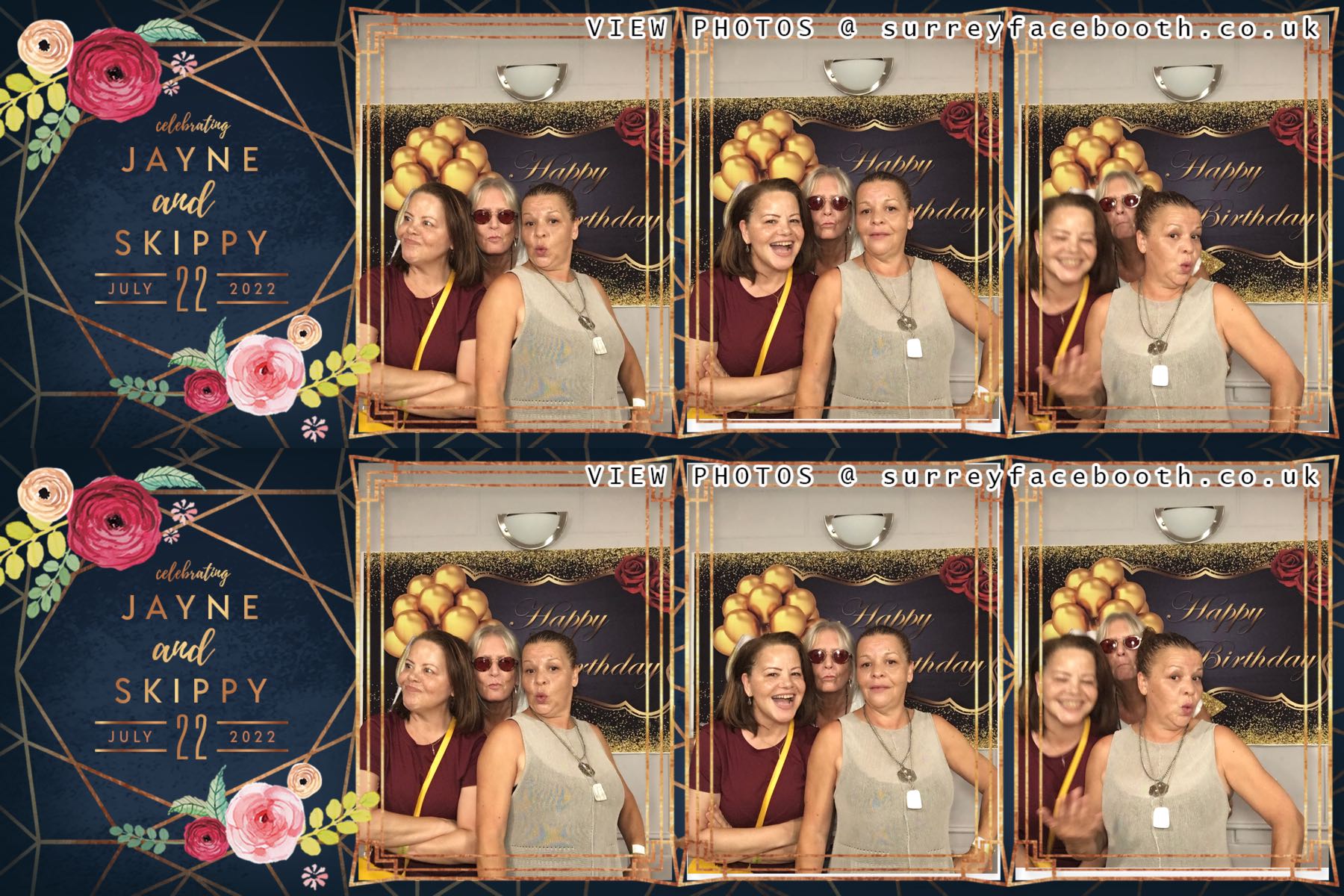 Jayne & Skippy's Birthday | View more photos from the event at galleries.surreyfacebooth.co.uk/u/Surrey-FaceBooth/Jayne-Skippys-Birthday