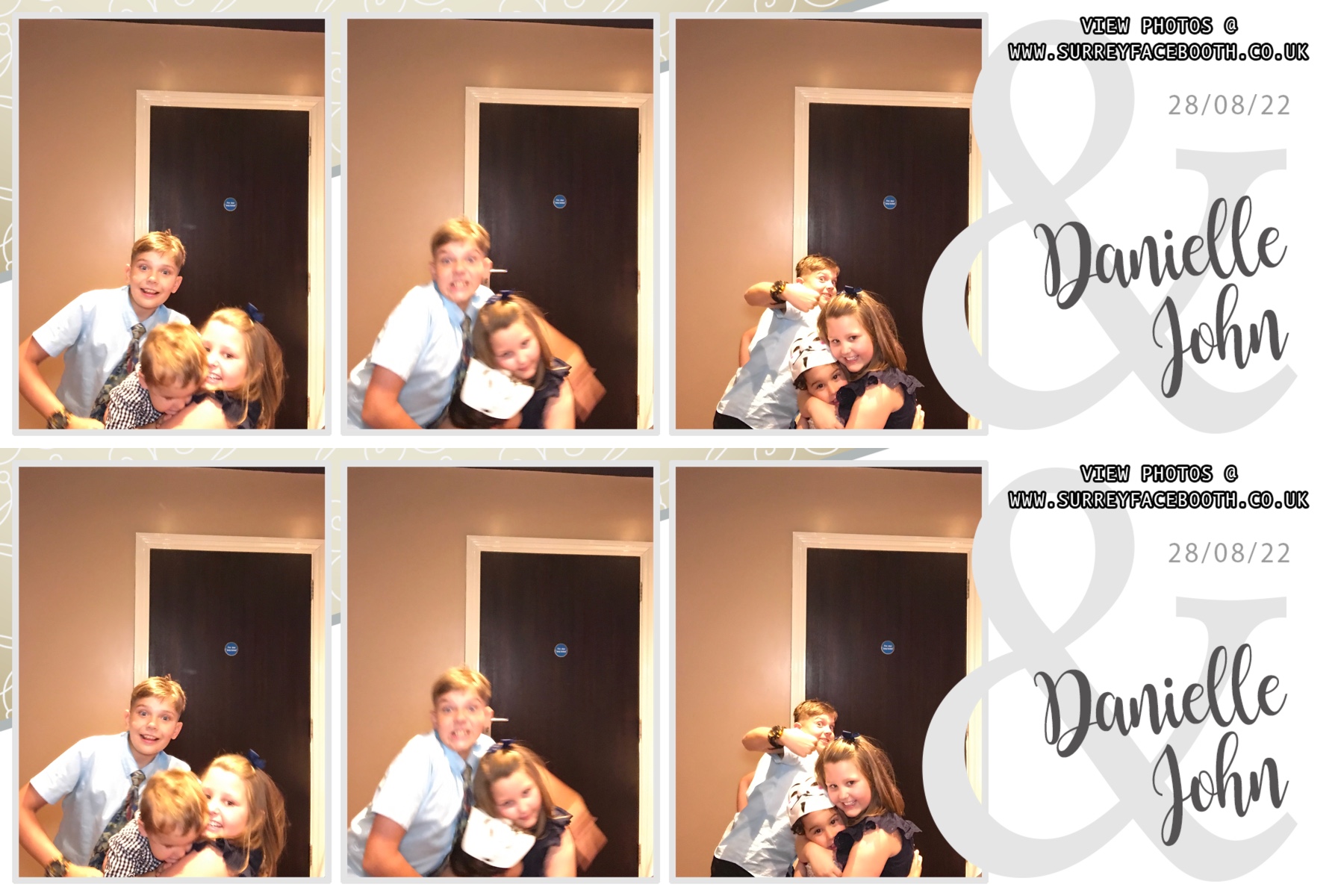 John & Danielle's Wedding | View more photos from the event at galleries.surreyfacebooth.co.uk/u/Surrey-FaceBooth/John-Danielles-Wedding