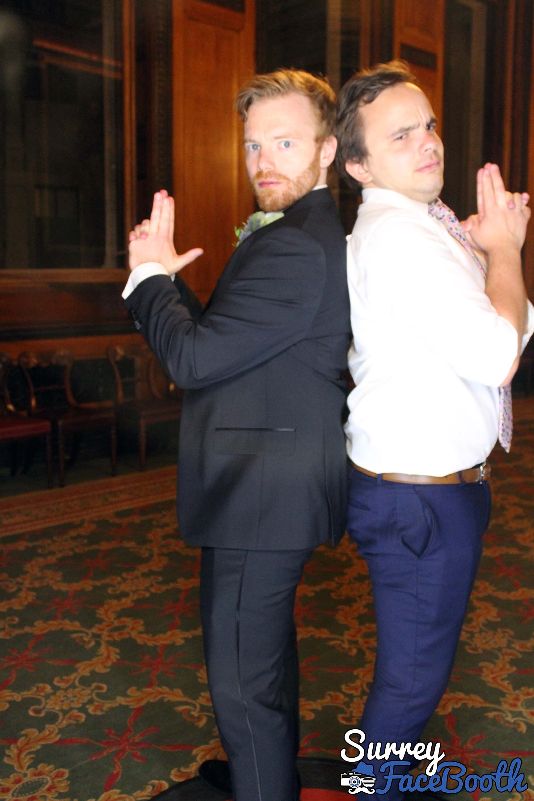Jon and Charlie's Wedding | View more photos from the event at galleries.surreyfacebooth.co.uk/u/Surrey-FaceBooth/Jon-and-Charlies-Wedding