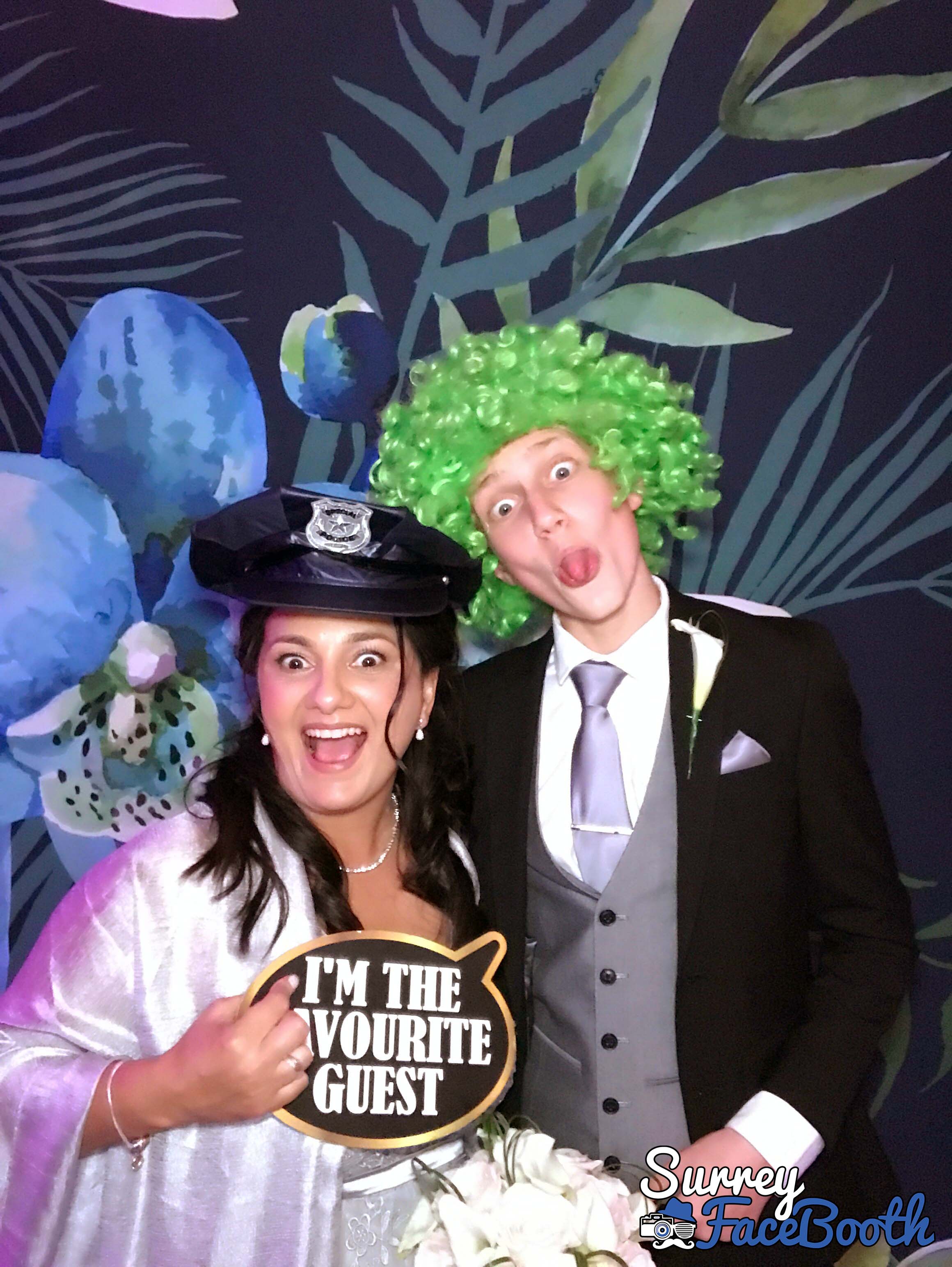 Mark & Albee's Wedding | View more photos from the event at galleries.surreyfacebooth.co.uk/u/Surrey-FaceBooth/Mark-Albees-Wedding