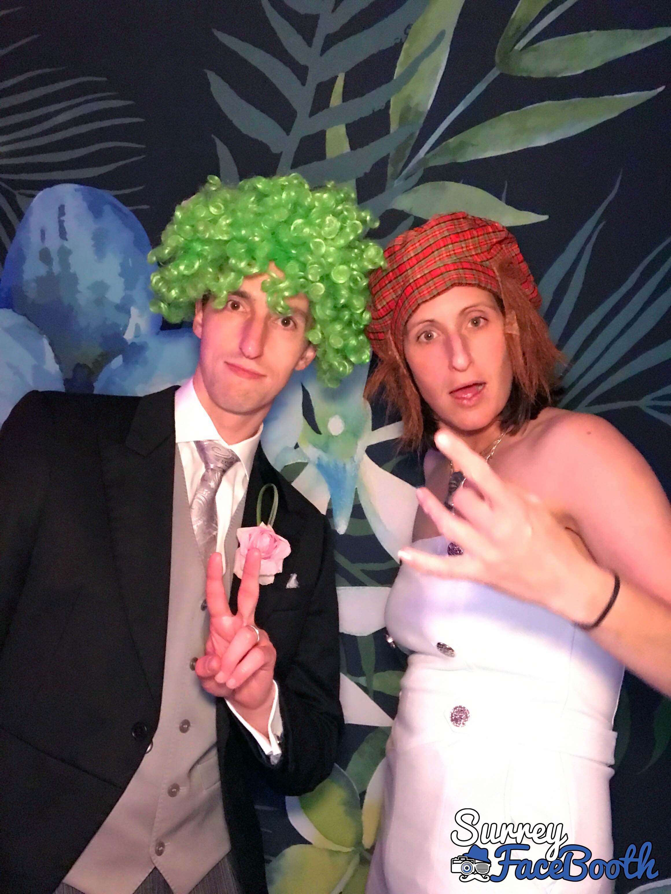 Mark & Albee's Wedding | View more photos from the event at galleries.surreyfacebooth.co.uk/u/Surrey-FaceBooth/Mark-Albees-Wedding