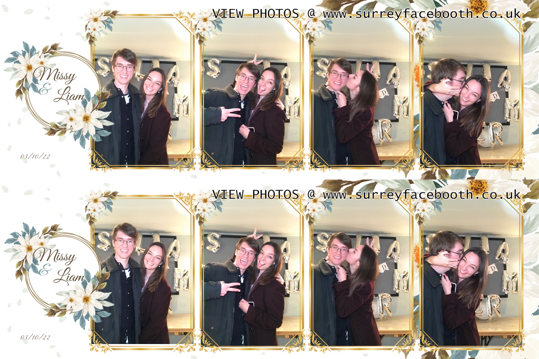Melissa & Liam's Wedding | View more photos from the event at galleries.surreyfacebooth.co.uk/u/Surrey-FaceBooth/Melissa-Liams-Wedding