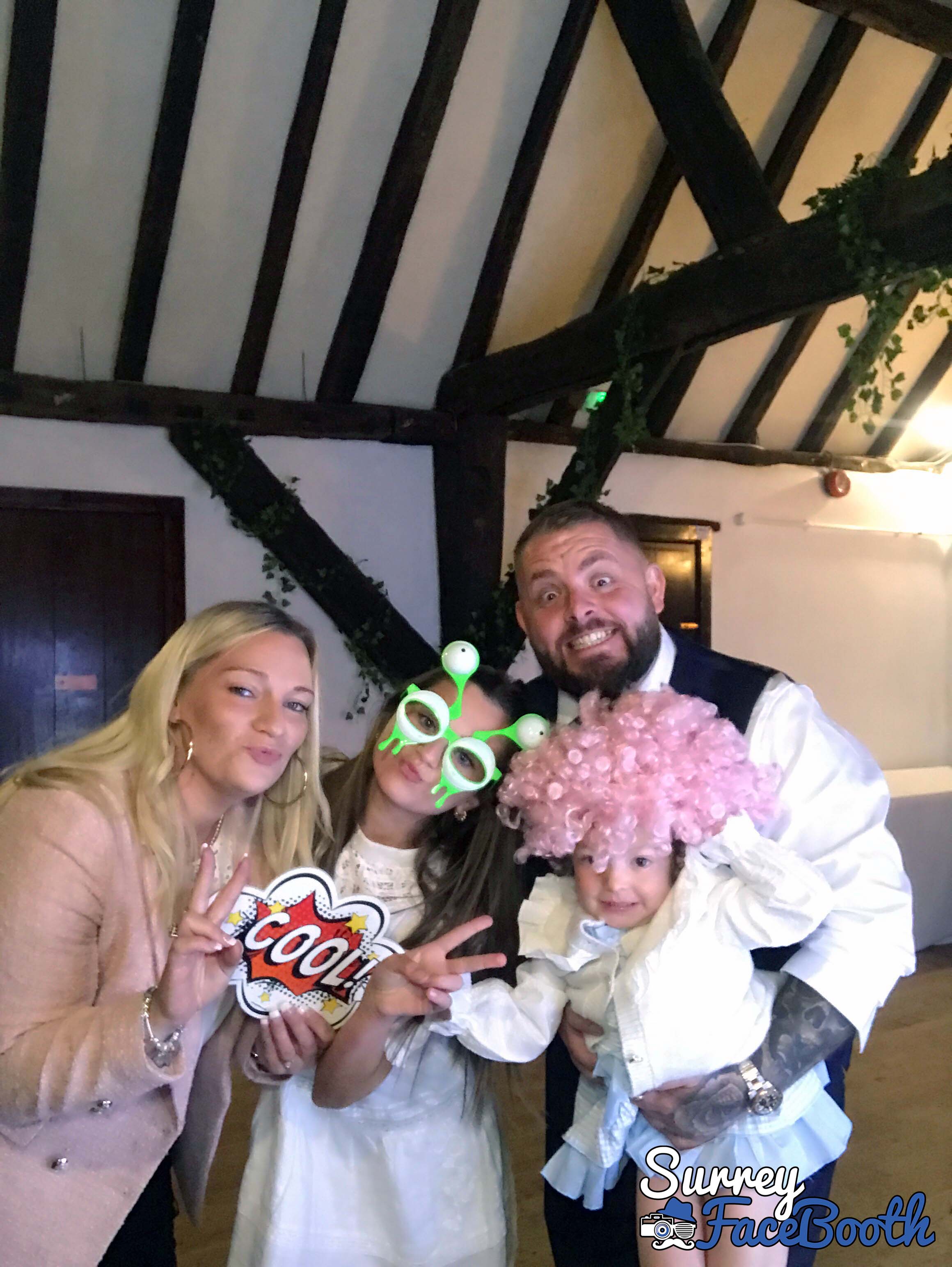 Nicki & Alex's Wedding | View more photos from the event at galleries.surreyfacebooth.co.uk/u/Surrey-FaceBooth/Nicki-Alexs-Wedding