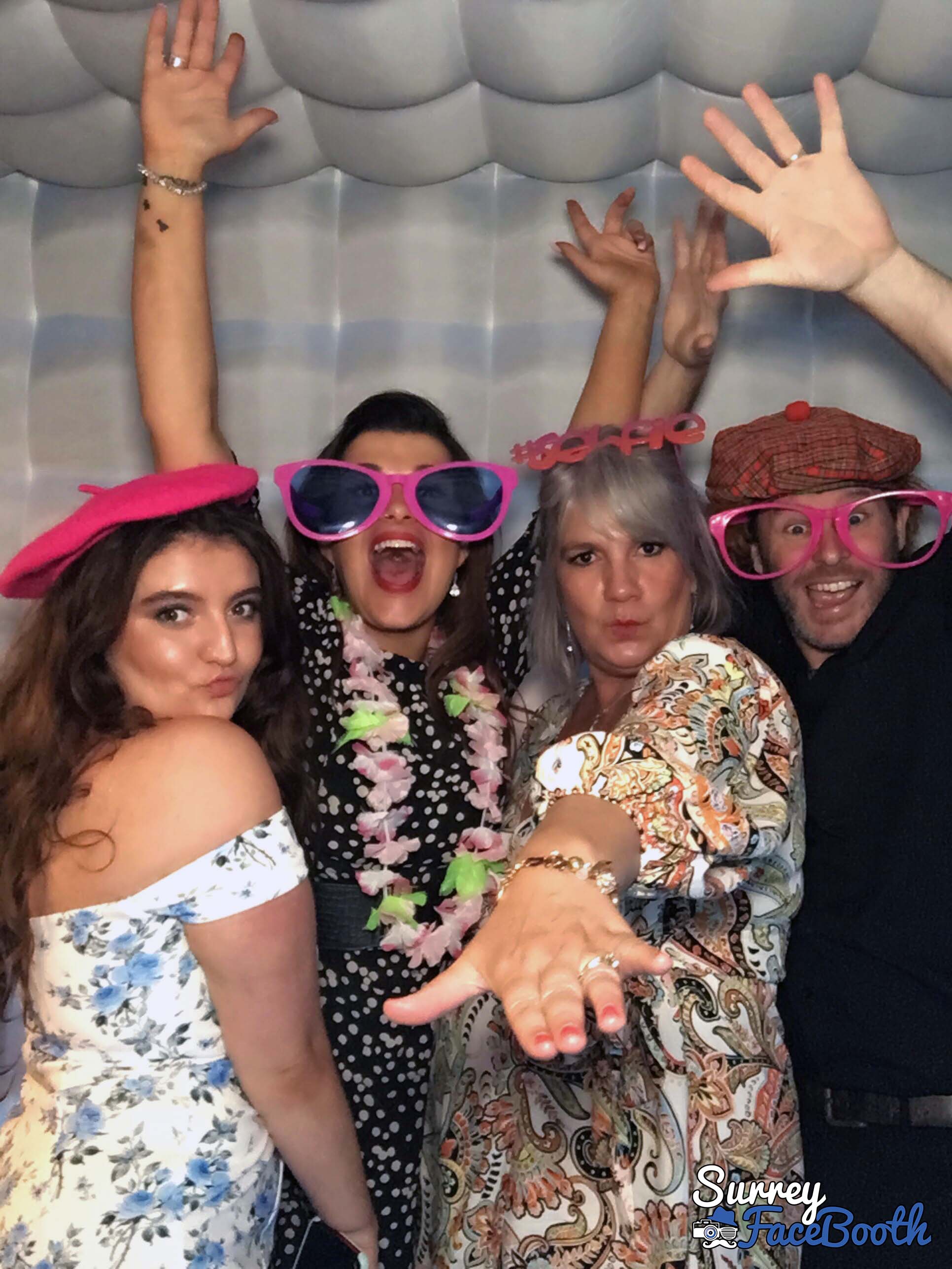 Rachel and Greg's Wedding | View more photos from the event at galleries.surreyfacebooth.co.uk/u/Surrey-FaceBooth/Rachel-and-Gregs-Wedding