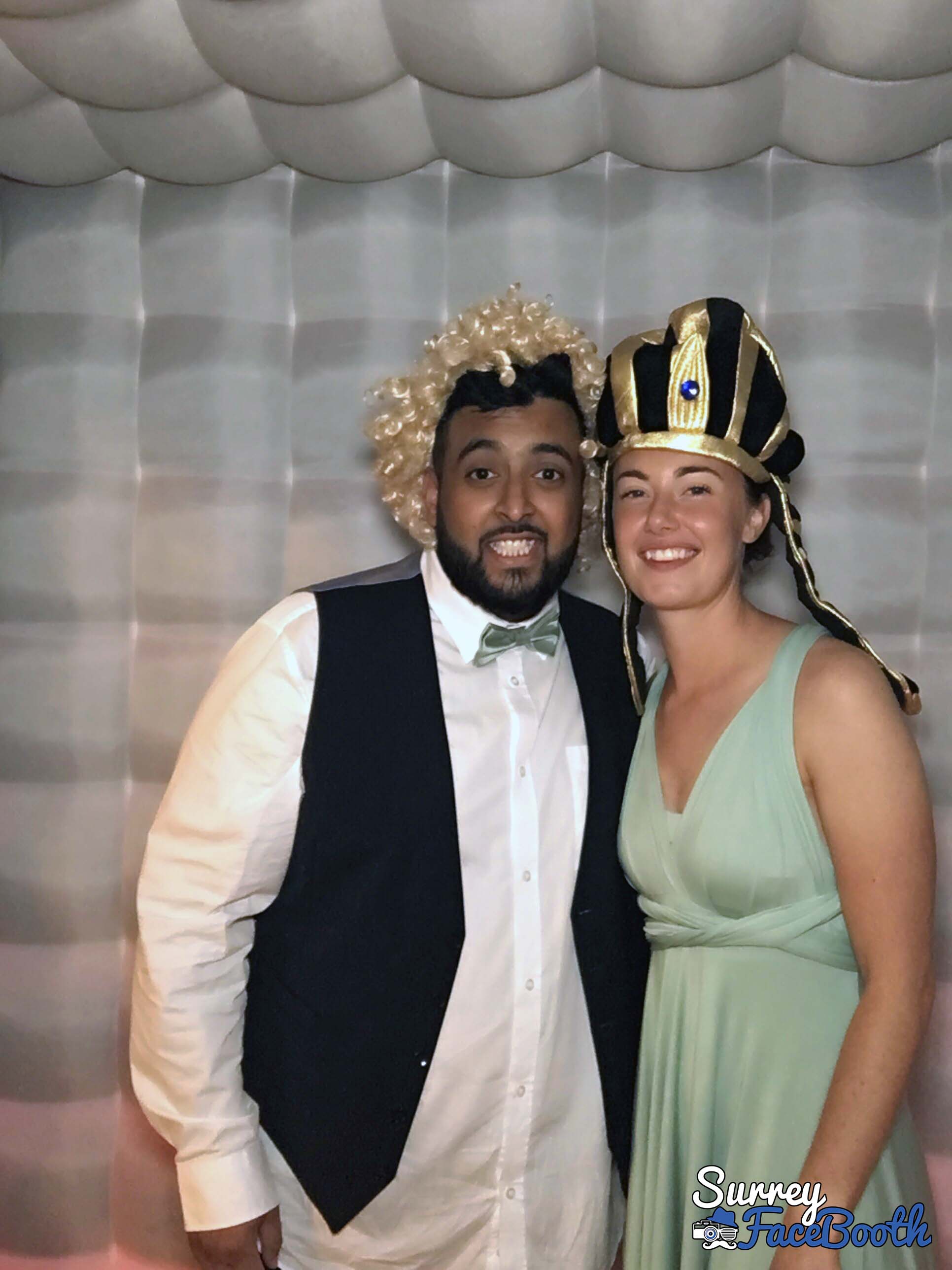 Rachel and Greg's Wedding | View more photos from the event at galleries.surreyfacebooth.co.uk/u/Surrey-FaceBooth/Rachel-and-Gregs-Wedding
