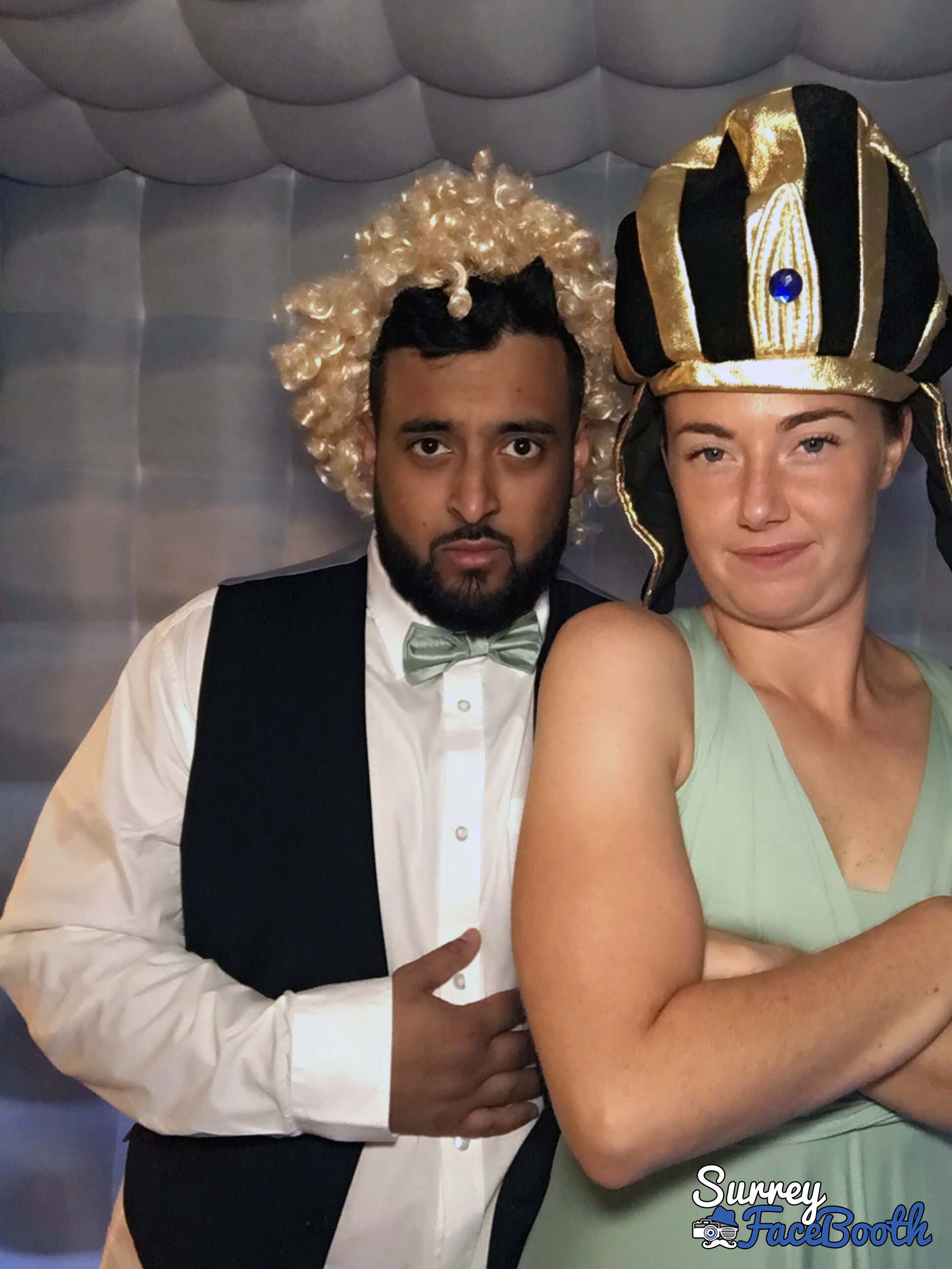 Rachel and Greg's Wedding | View more photos from the event at galleries.surreyfacebooth.co.uk/u/Surrey-FaceBooth/Rachel-and-Gregs-Wedding