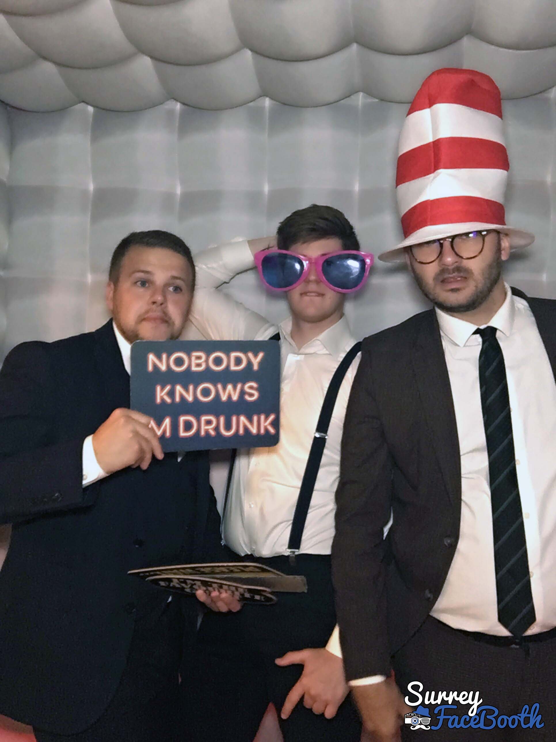 Rachel and Greg's Wedding | View more photos from the event at galleries.surreyfacebooth.co.uk/u/Surrey-FaceBooth/Rachel-and-Gregs-Wedding