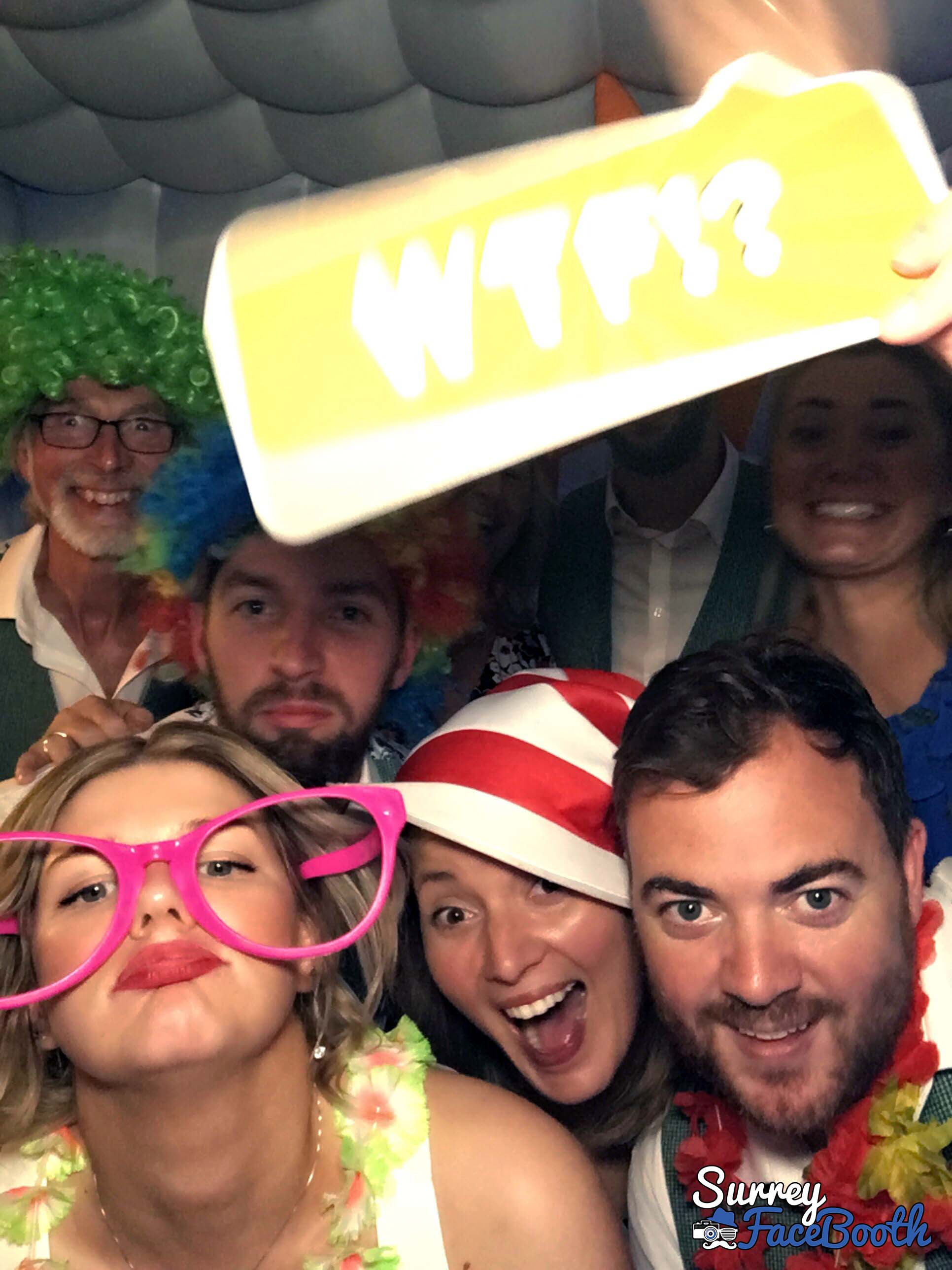 Rachel and Greg's Wedding | View more photos from the event at galleries.surreyfacebooth.co.uk/u/Surrey-FaceBooth/Rachel-and-Gregs-Wedding