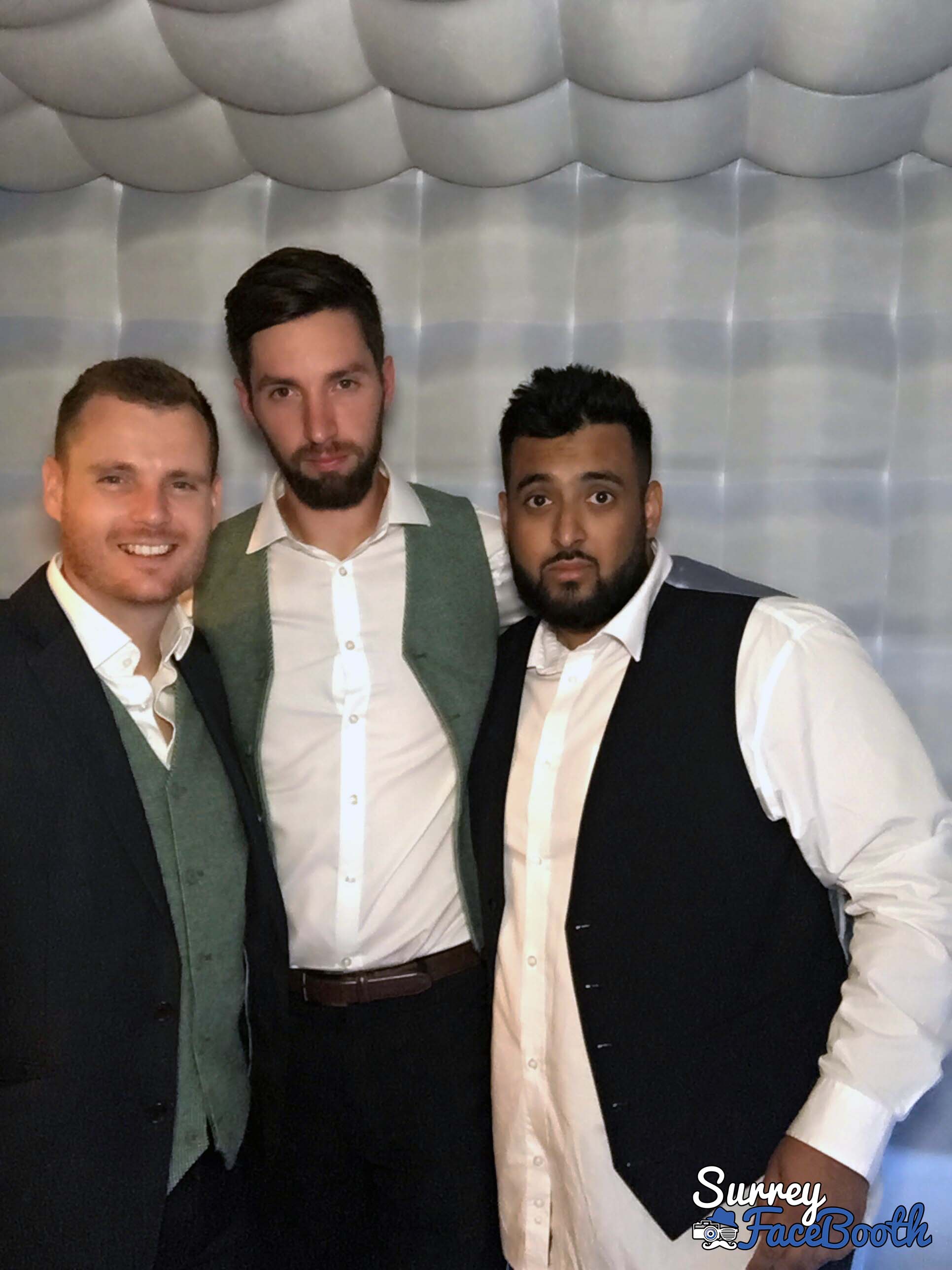 Rachel and Greg's Wedding | View more photos from the event at galleries.surreyfacebooth.co.uk/u/Surrey-FaceBooth/Rachel-and-Gregs-Wedding