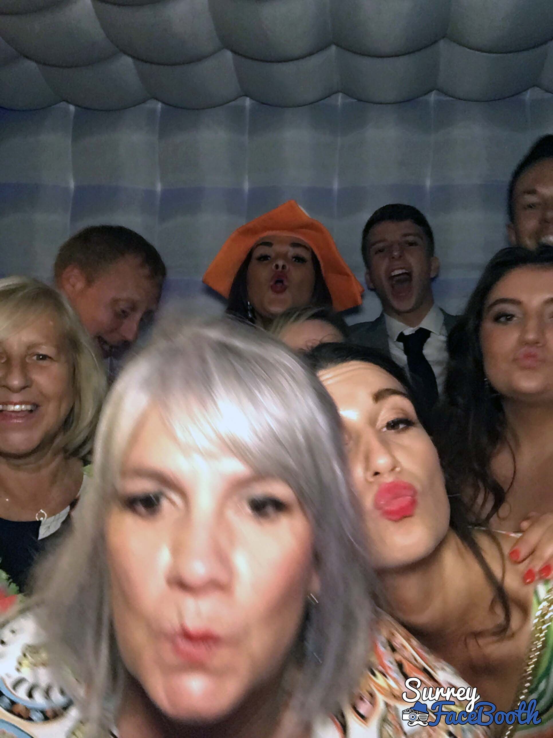 Rachel and Greg's Wedding | View more photos from the event at galleries.surreyfacebooth.co.uk/u/Surrey-FaceBooth/Rachel-and-Gregs-Wedding