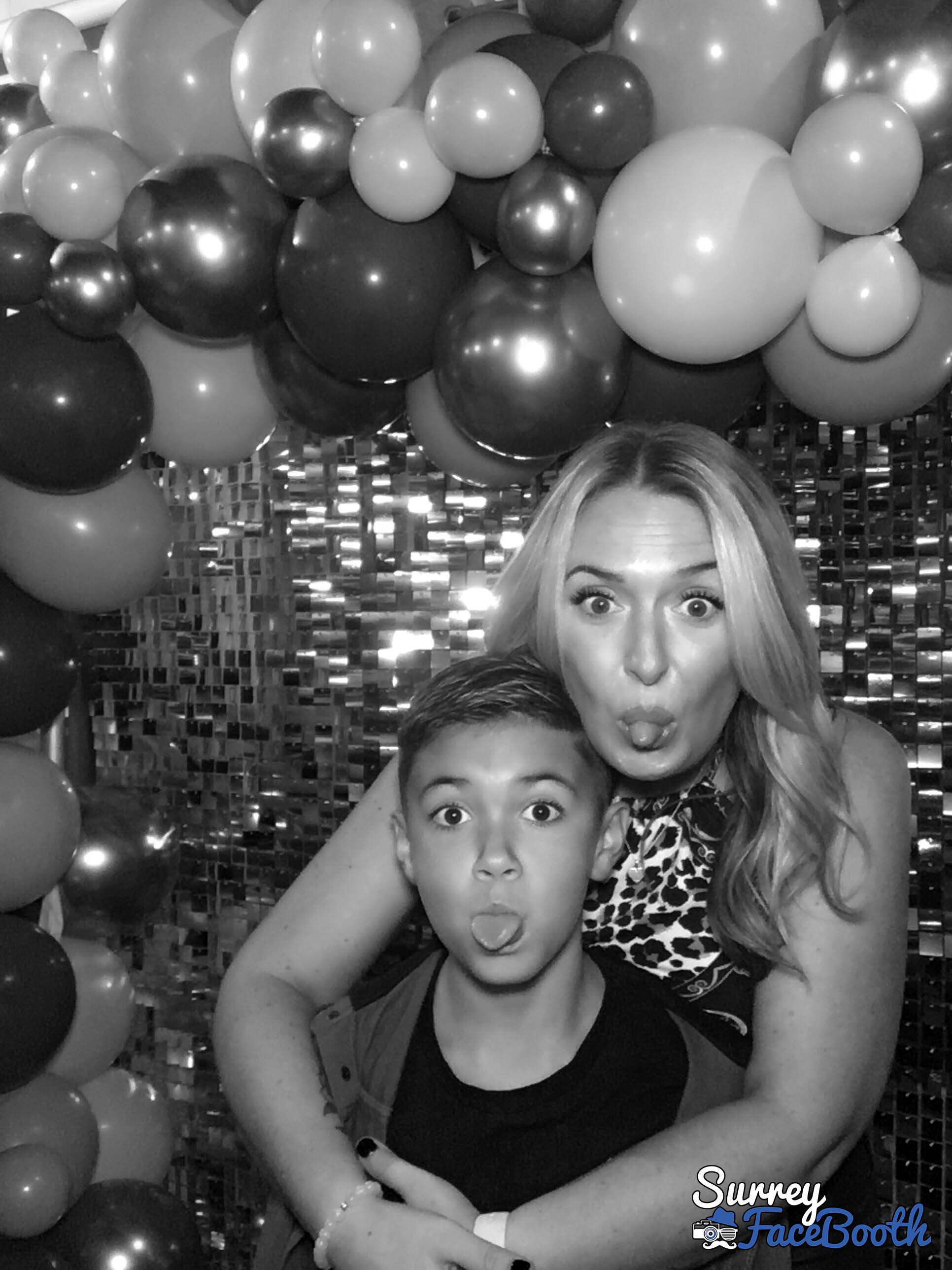 Rhea & Ryan's Engagement Party | View more photos from the event at galleries.surreyfacebooth.co.uk/u/Surrey-FaceBooth/Rhea-Ryans-Engagement-Party