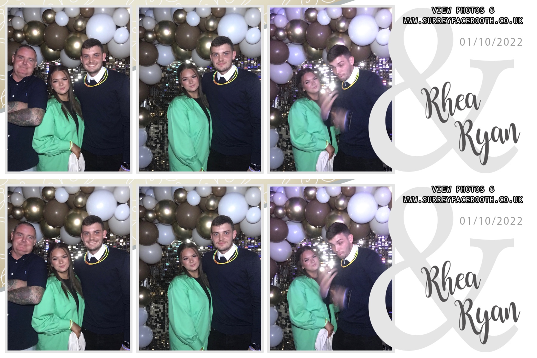 Rhea & Ryan's Engagement Party | View more photos from the event at galleries.surreyfacebooth.co.uk/u/Surrey-FaceBooth/Rhea-Ryans-Engagement-Party