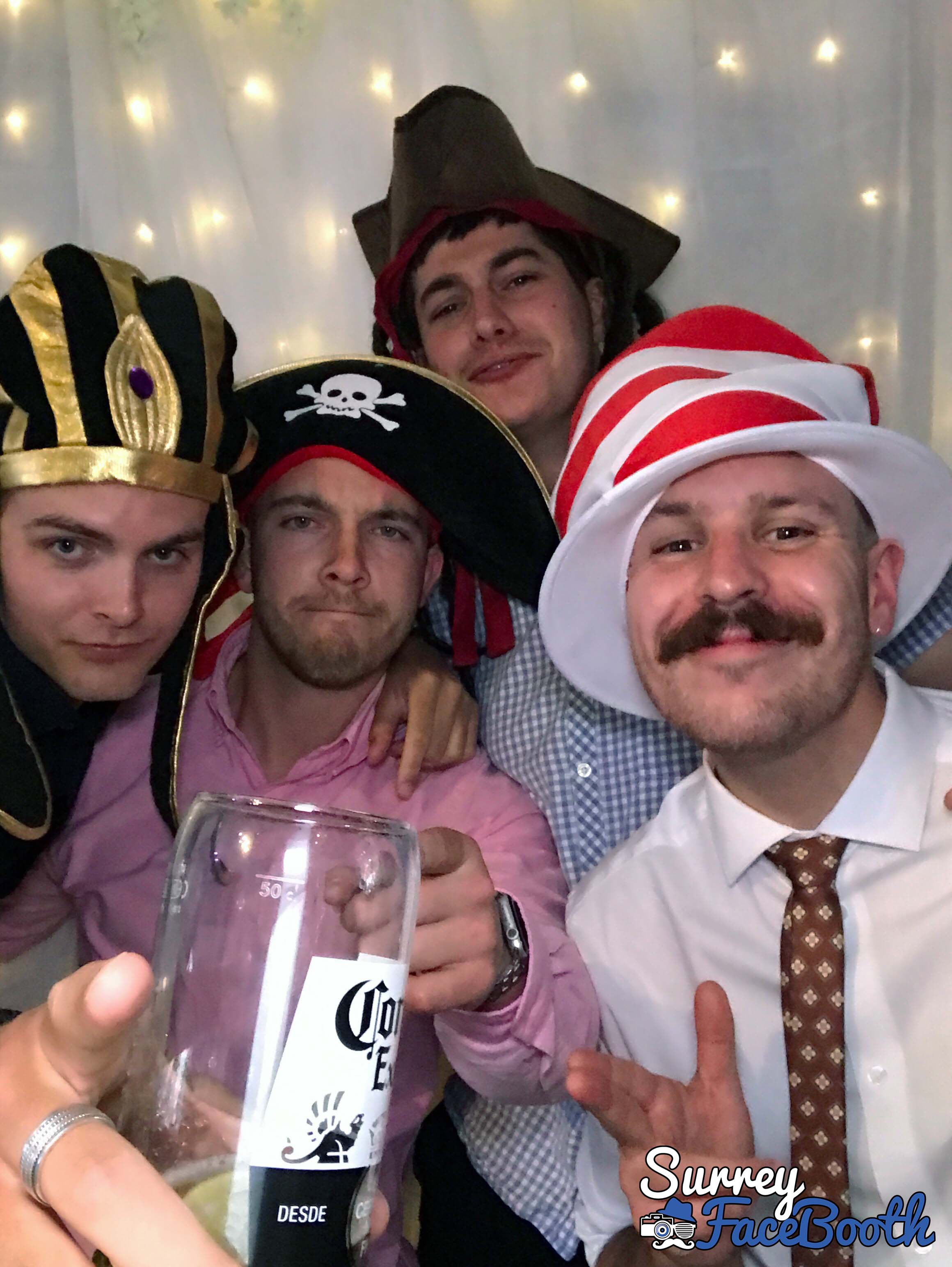 Sam & Ellie's Wedding | View more photos from the event at galleries.surreyfacebooth.co.uk/u/Surrey-FaceBooth/Sam-Ellies-Wedding